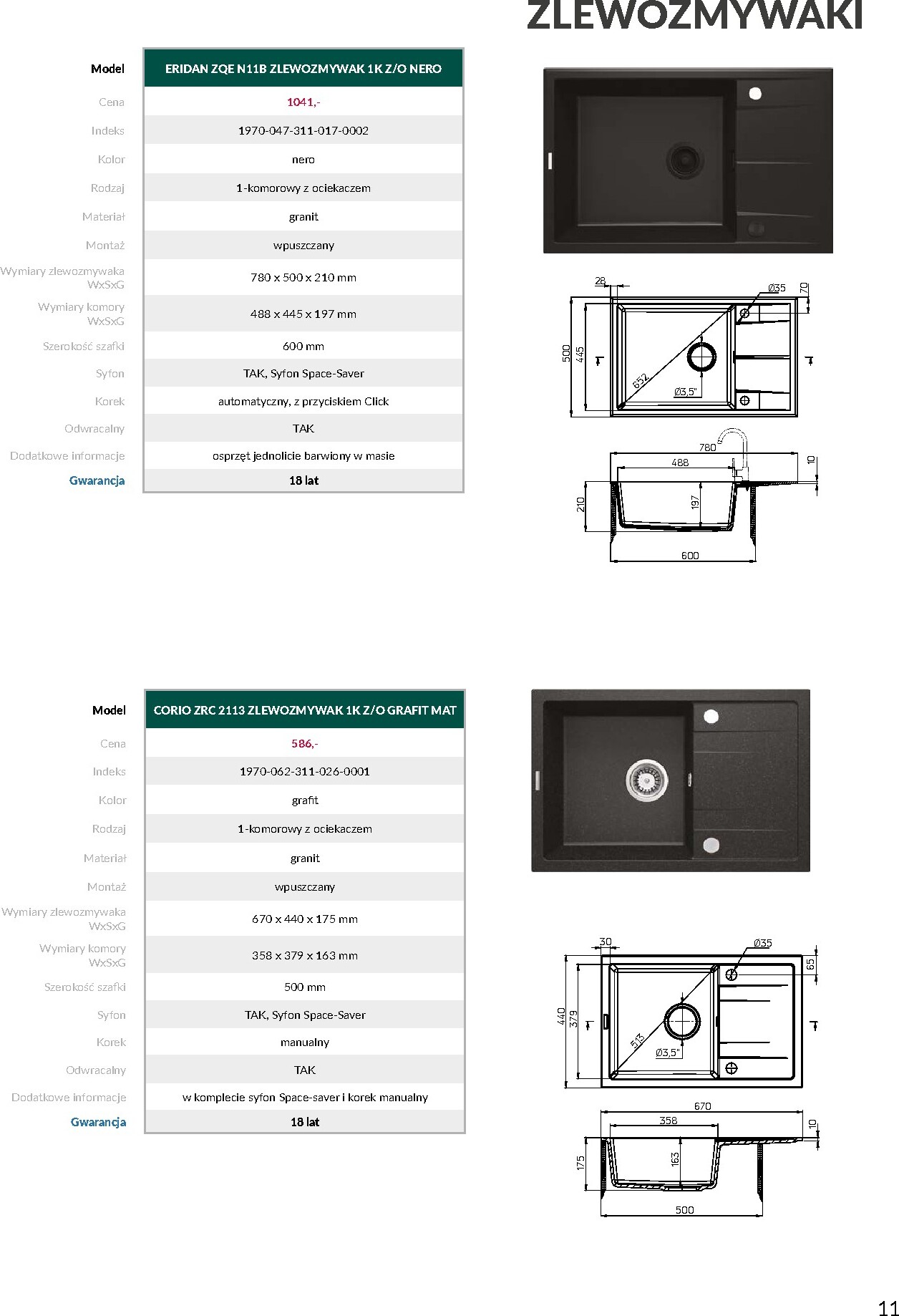 agata-meble - Aktualna gazetka Agata Meble - DEANTE Armatura ważna od 08.04.2026 do 31.12.2026 - page: 11