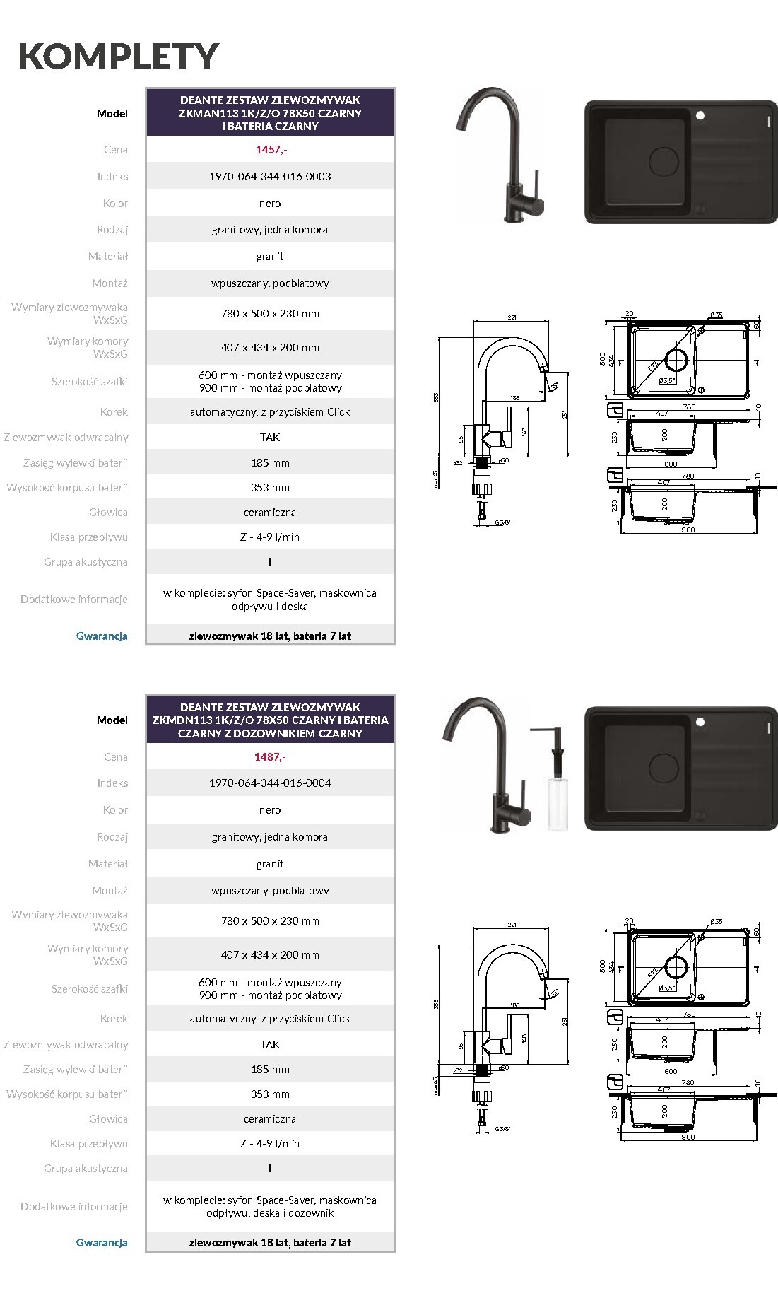 agata-meble - Aktualna gazetka Agata Meble - DEANTE Armatura ważna od 08.04.2026 do 31.12.2026 - page: 20