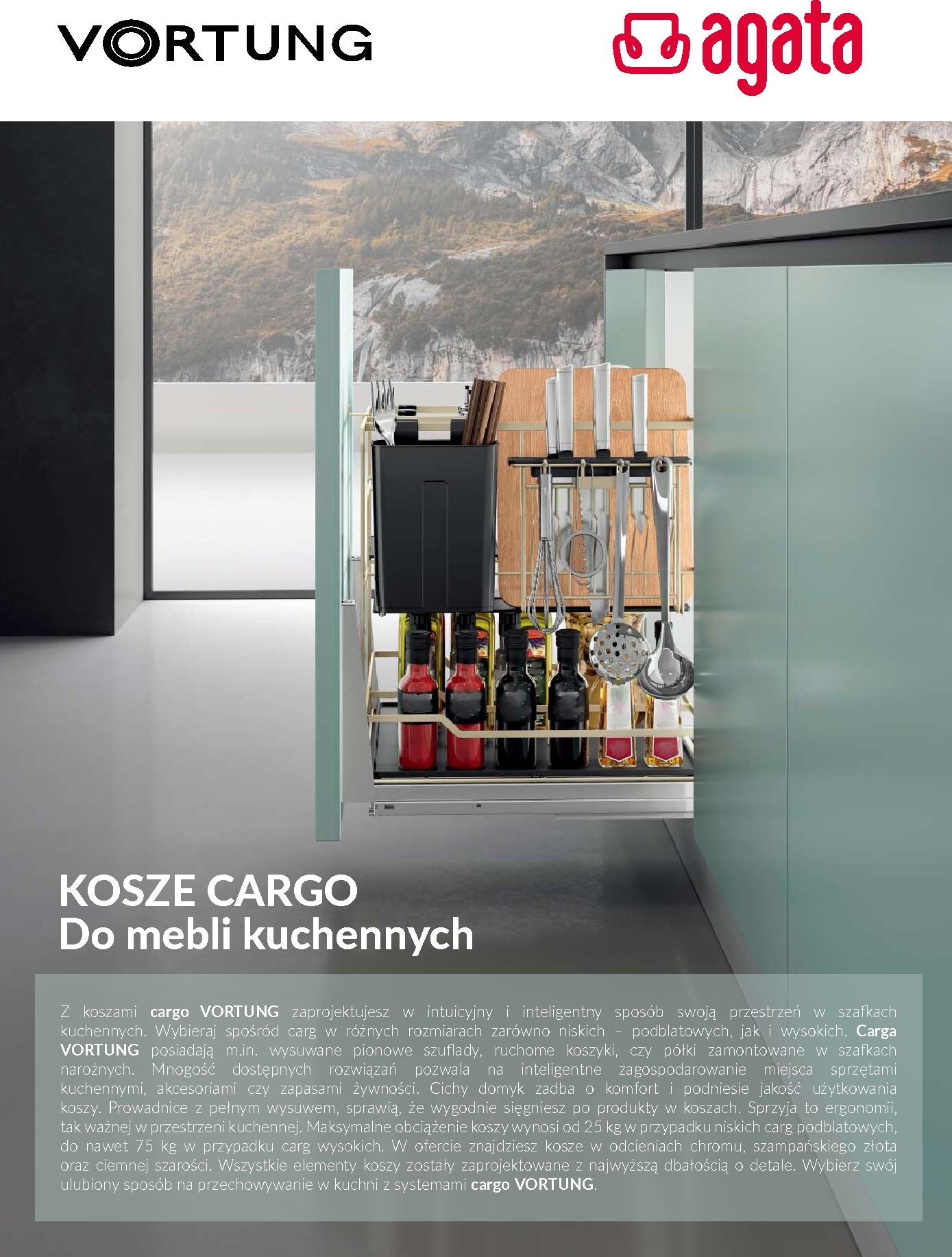 agata-meble - Aktualna gazetka Agata Meble - VORTUNG Systemy cargo ważna od 08.04.2026 do 31.12.2026