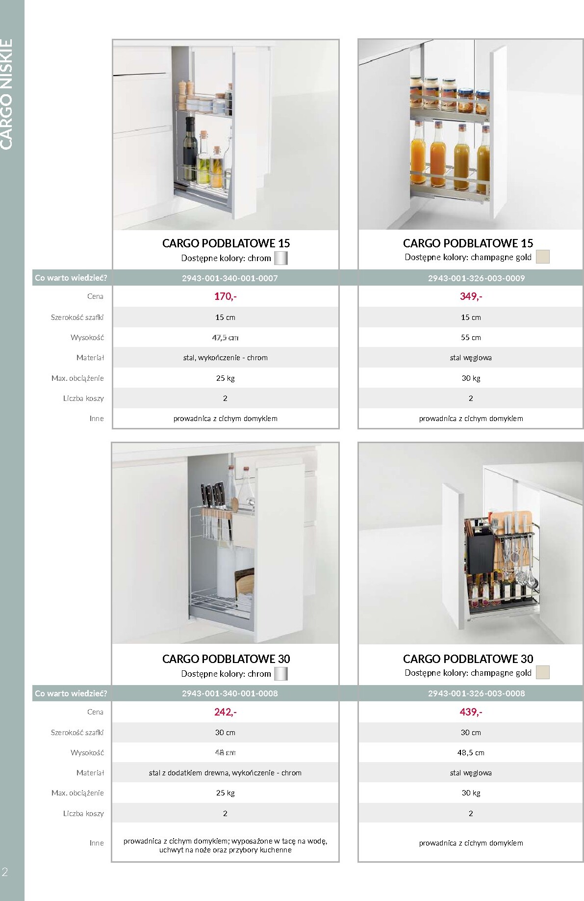 agata-meble - Aktualna gazetka Agata Meble - VORTUNG Systemy cargo ważna od 08.04.2026 do 31.12.2026 - page: 2