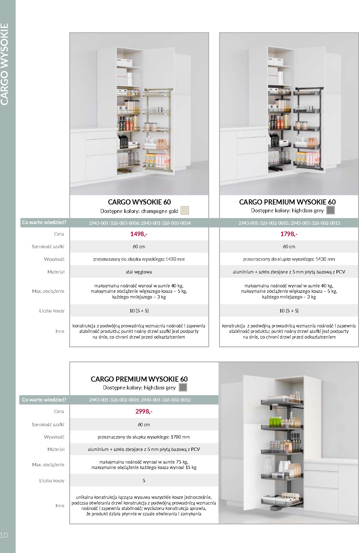 agata-meble - Aktualna gazetka Agata Meble - VORTUNG Systemy cargo ważna od 08.04.2026 do 31.12.2026 - page: 10