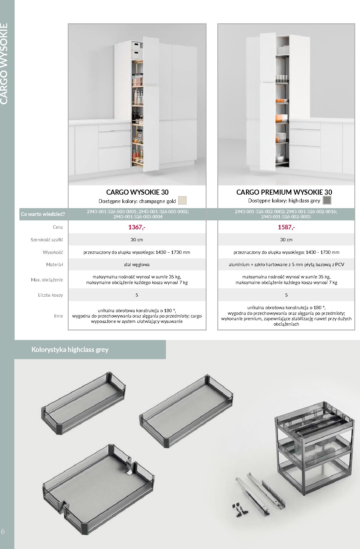 agata-meble - Aktualna gazetka Agata Meble - VORTUNG Systemy cargo ważna od 08.04.2026 do 31.12.2026 - page: 6