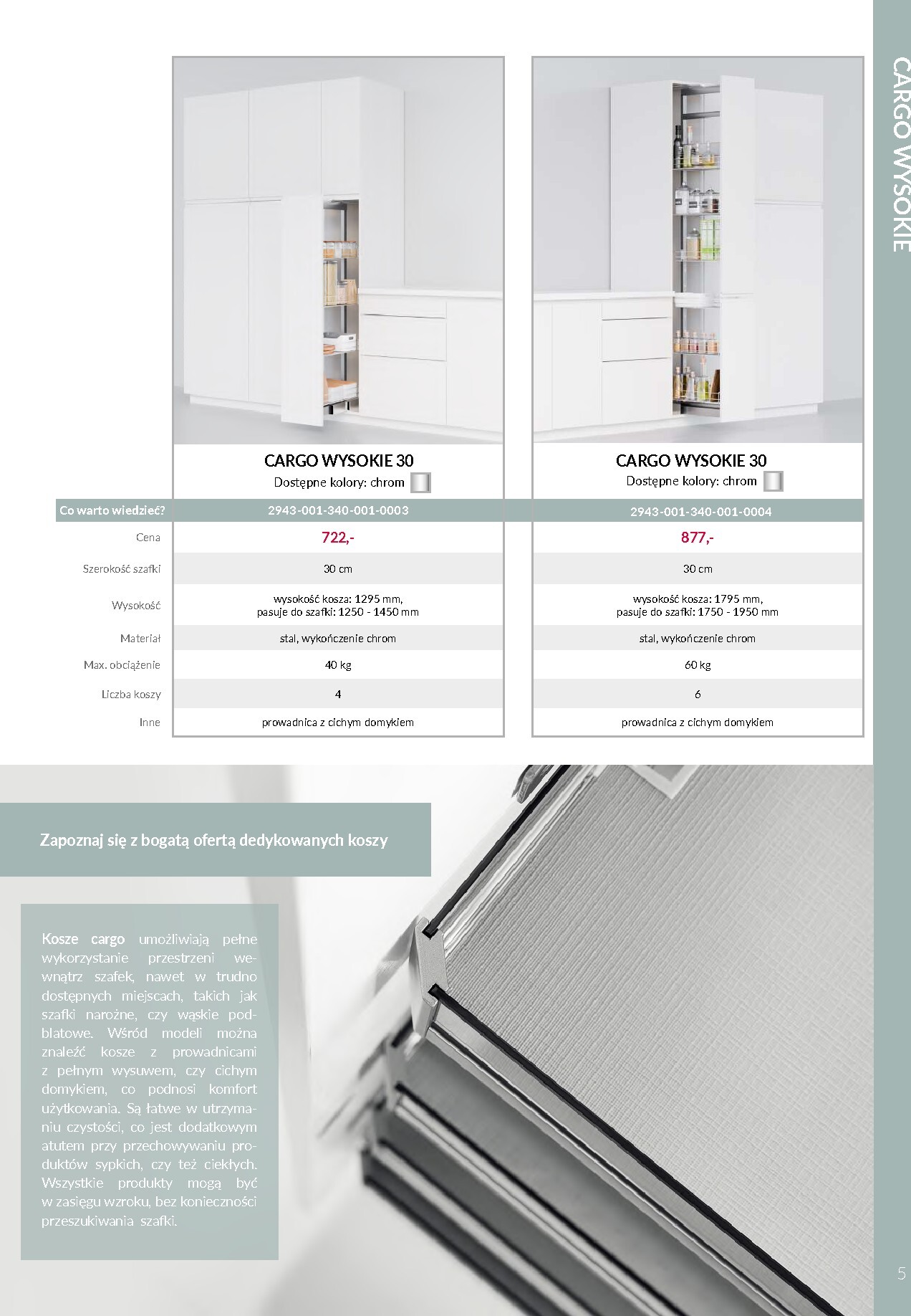 agata-meble - Aktualna gazetka Agata Meble - VORTUNG Systemy cargo ważna od 08.04.2026 do 31.12.2026 - page: 5