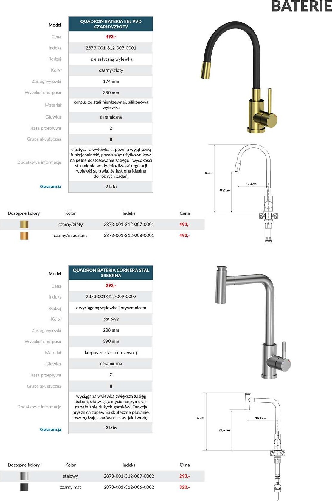 agata-meble - Aktualna gazetka Agata Meble - QUADRON Armatura ważna od 08.04.2026 do 31.12.2026 - page: 3