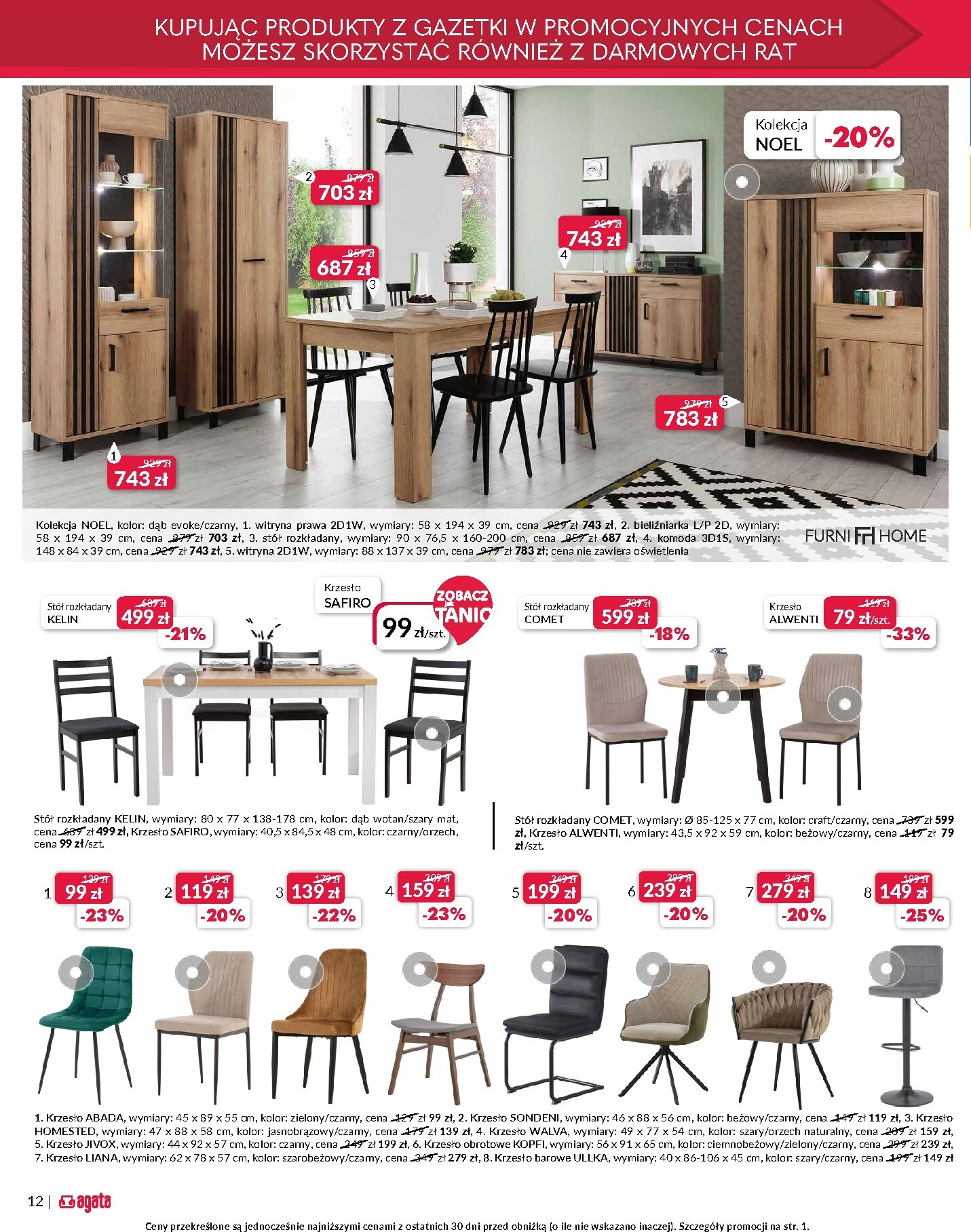 agata-meble - Aktualna gazetka Agata Meble ważna od 08.04.2026 do 26.04.2026 - page: 12