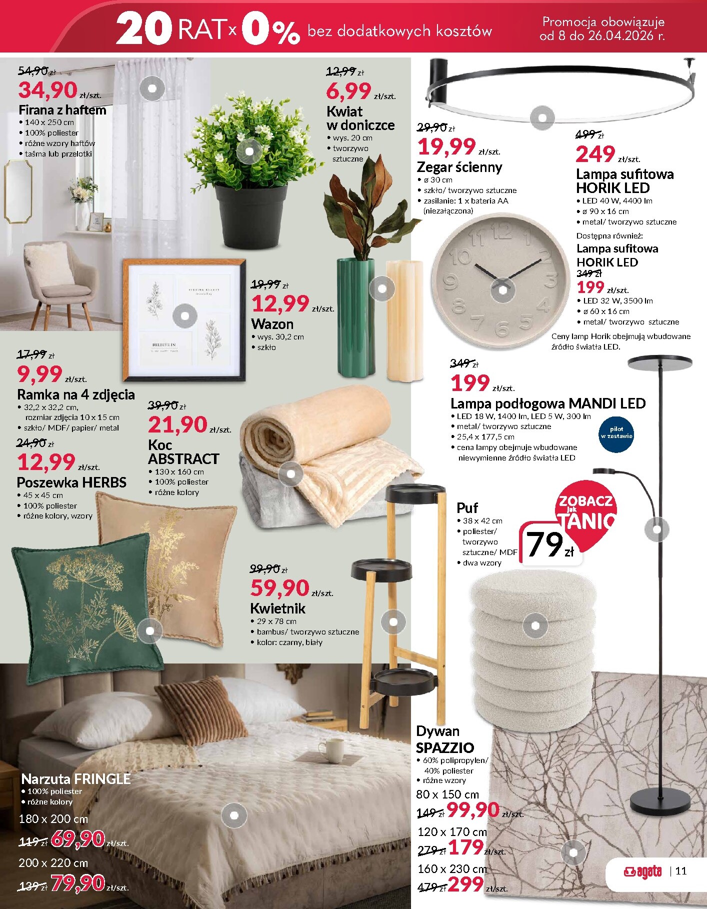 agata-meble - Aktualna gazetka Agata Meble ważna od 08.04.2026 do 26.04.2026 - page: 11