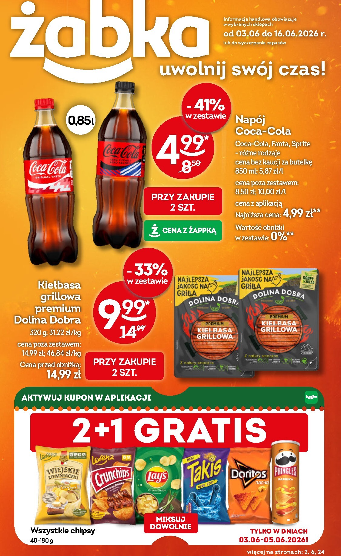 zabka - Aktualna gazetka Żabka ważna od 03.06.2026 do 16.06.2026