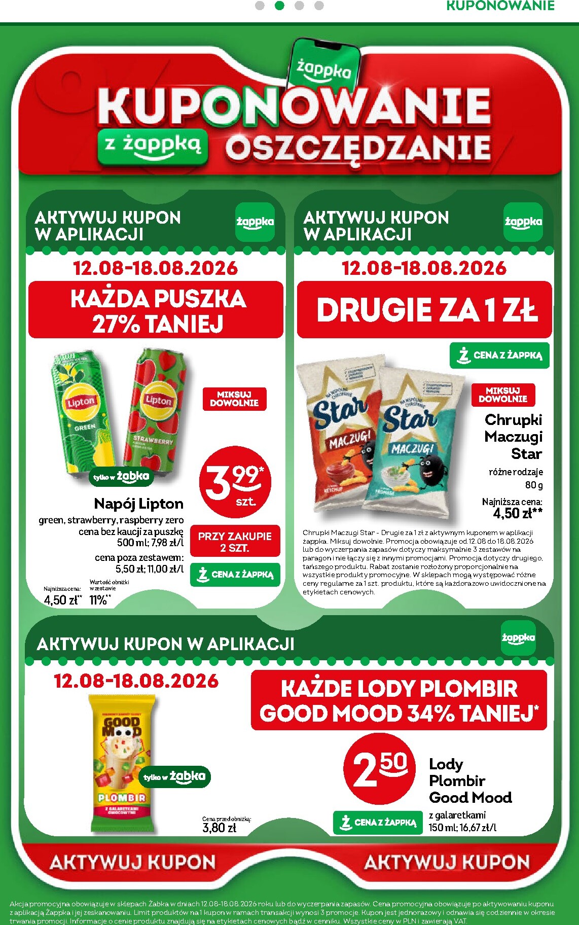 zabka - Aktualna gazetka Żabka ważna od 12.08.2026 do 25.08.2026 - page: 37