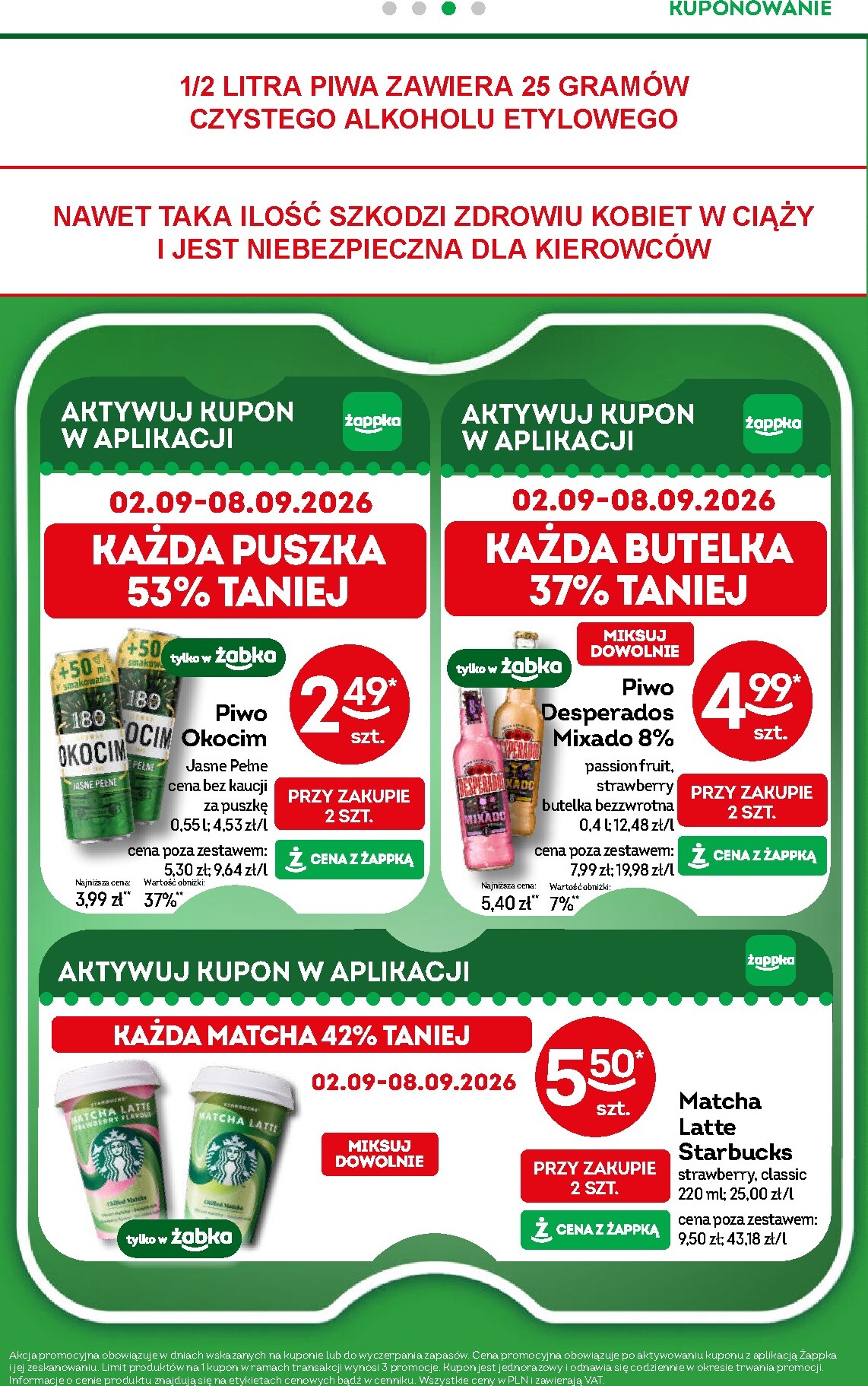 zabka - Aktualna gazetka Żabka ważna od 26.08.2026 do 08.09.2026 - page: 30