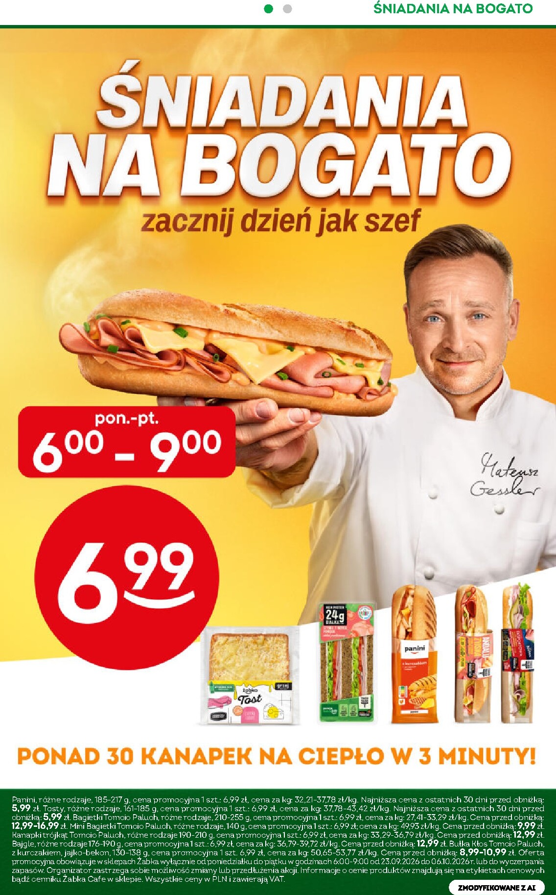 zabka - Aktualna gazetka Żabka ważna od 23.09.2026 do 06.10.2026 - page: 8