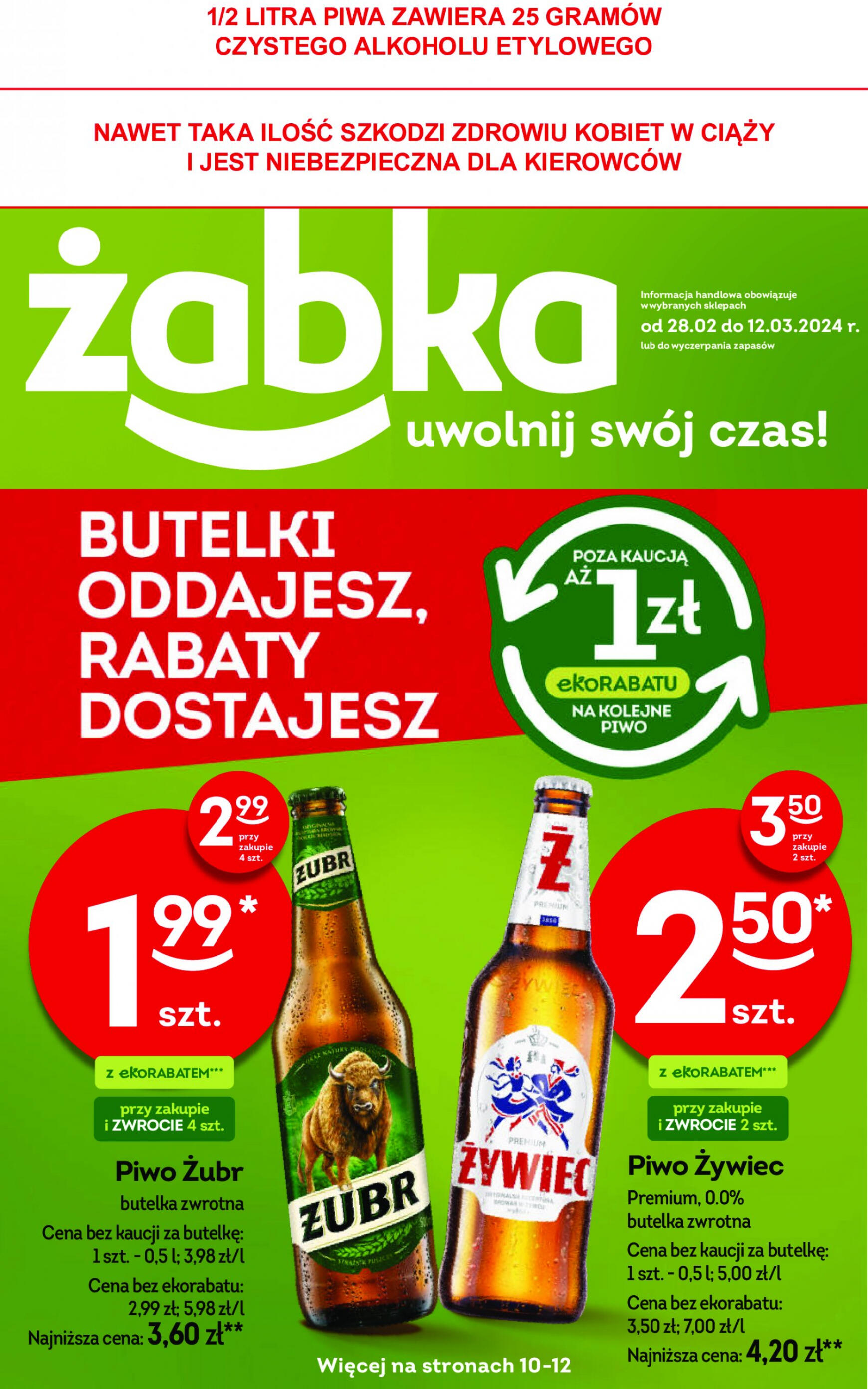 zabka - Żabka obowiązuje od 28.02.2024 - page: 1