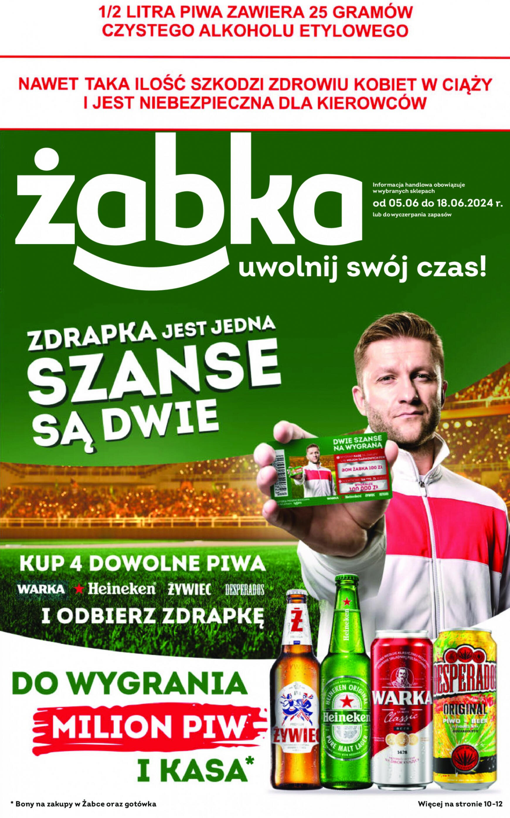 zabka - Żabka gazetka aktualna ważna od 05.06. - 18.06.