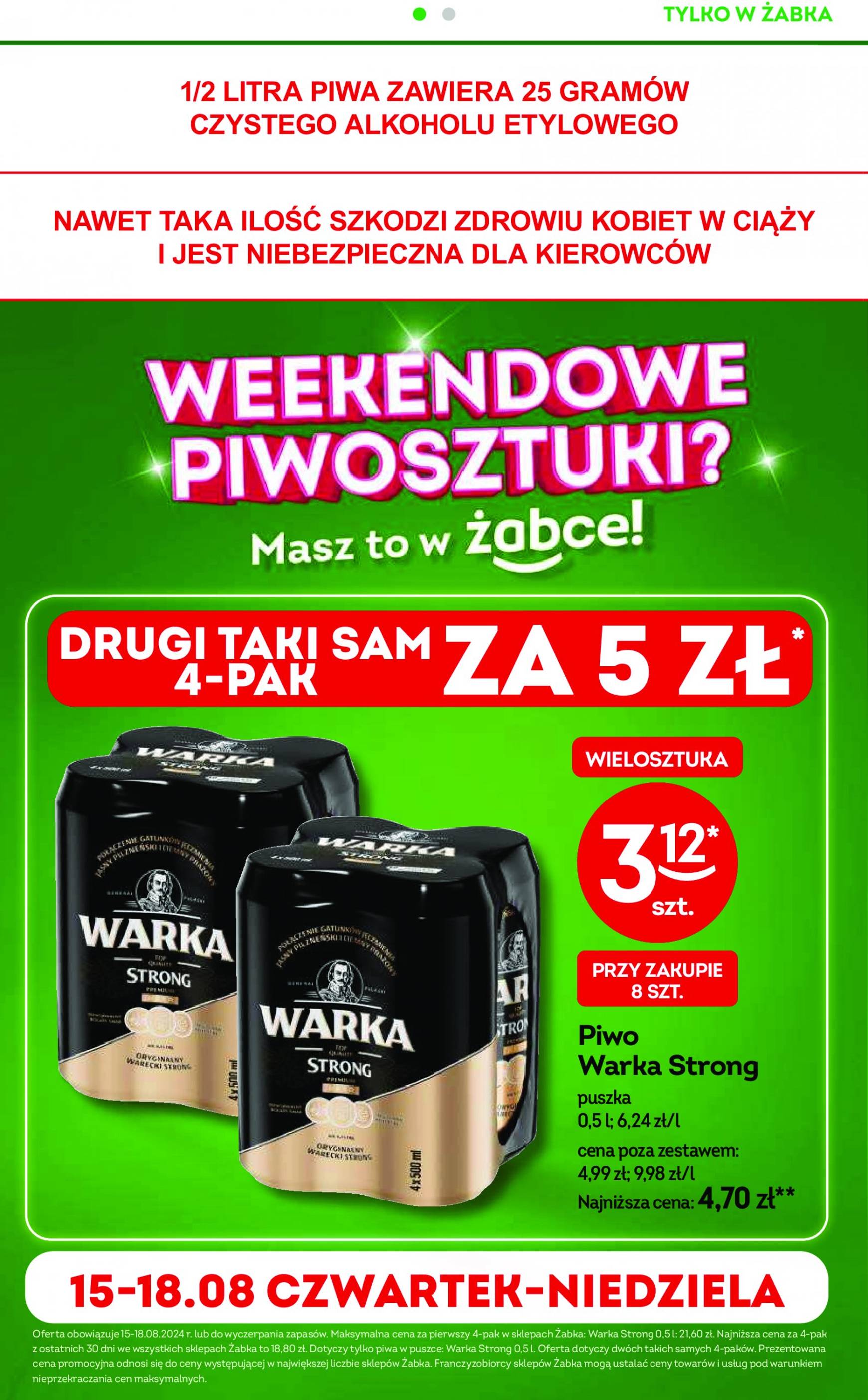 zabka - Żabka gazetka aktualna ważna od 14.08. - 27.08. - page: 10