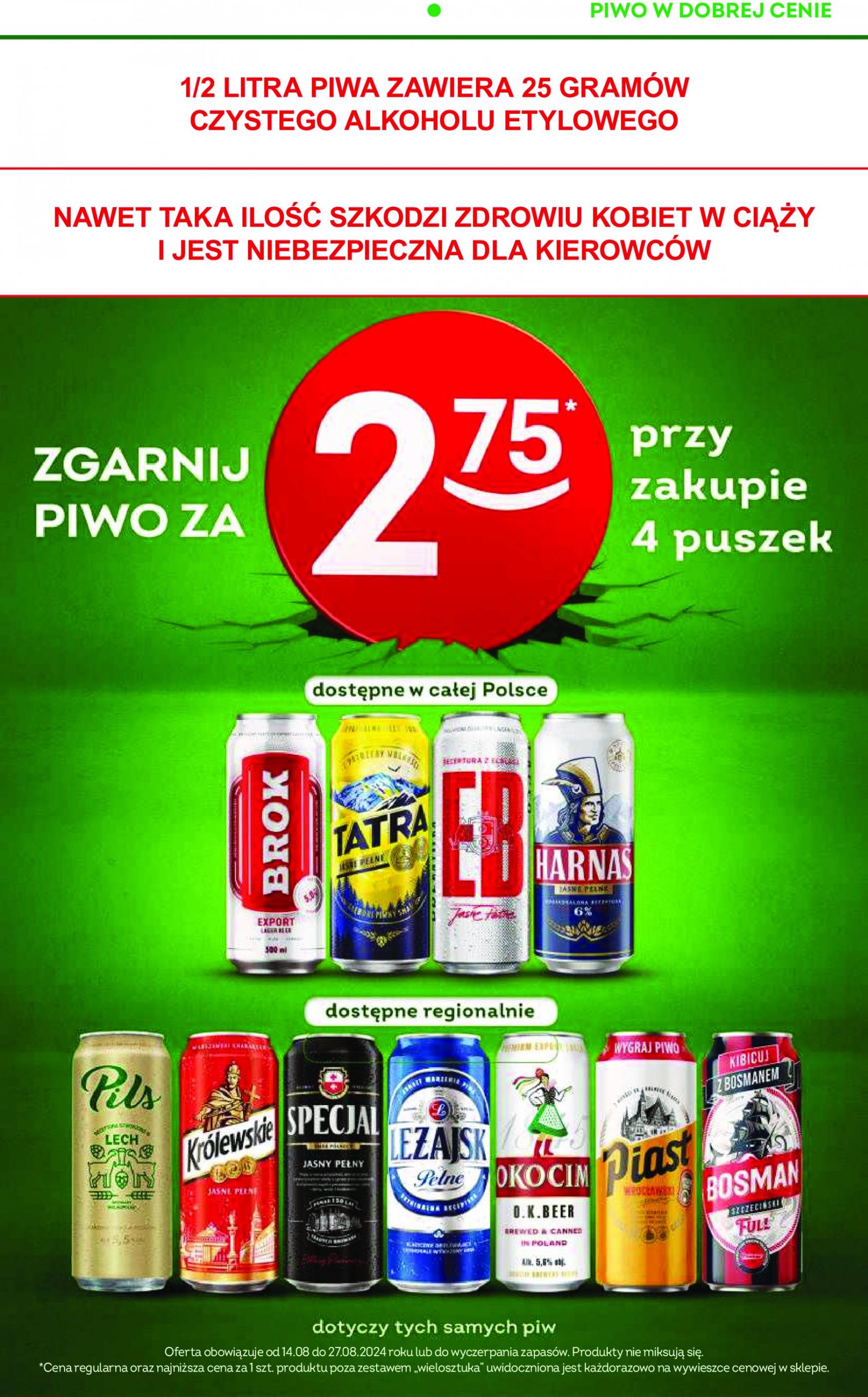 zabka - Żabka gazetka aktualna ważna od 14.08. - 27.08. - page: 4