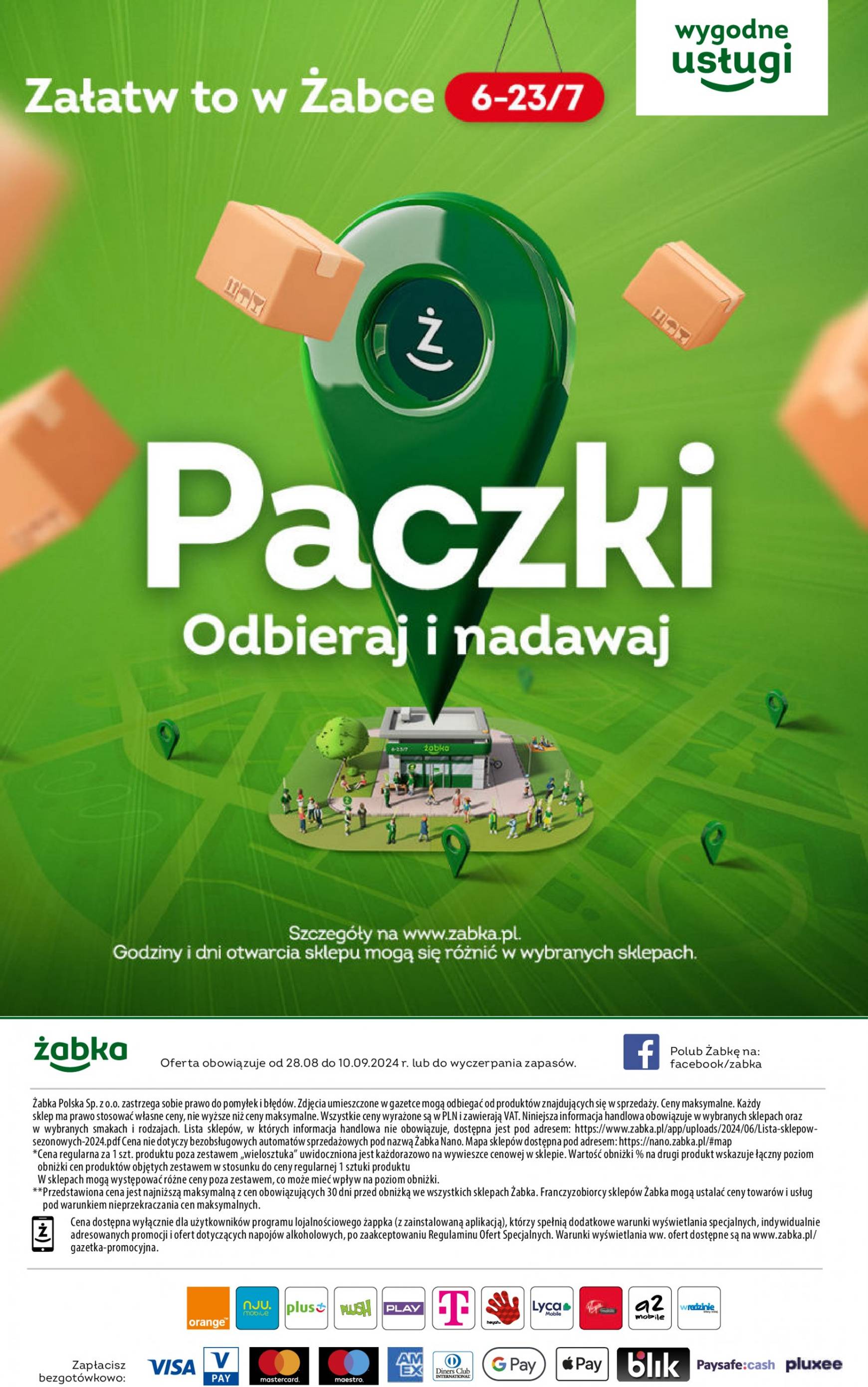 zabka - Aktualna Żabka gazetka ważna od 28.08. - 10.09. - page: 74