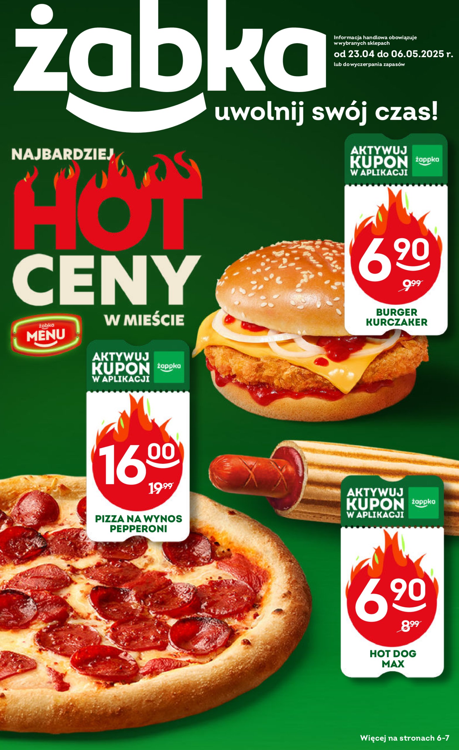 zabka - Żabka gazetka ważna od 23.04. - 06.05.