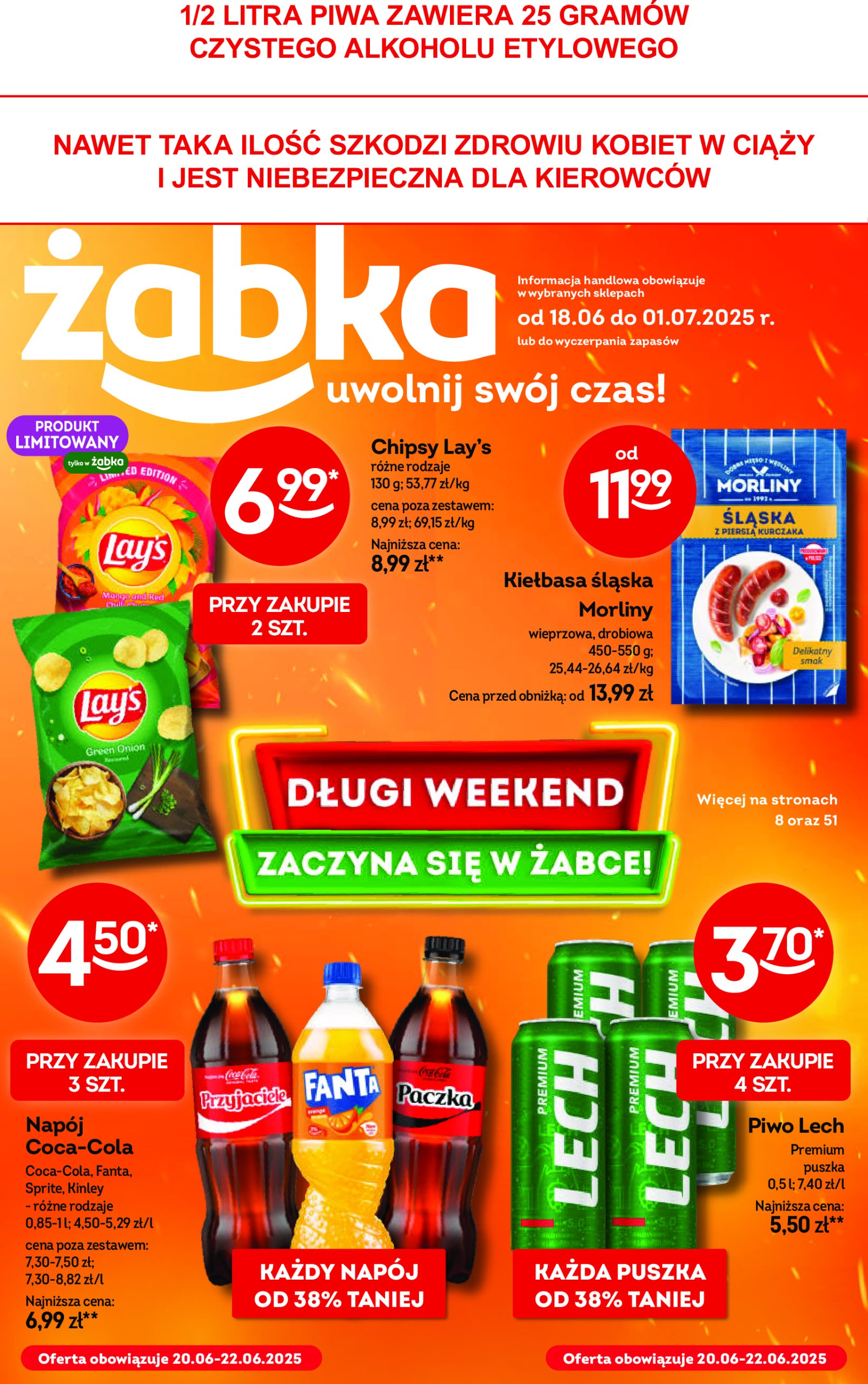 zabka - Gazetka Żabka ważna od 18.06. - 01.07.