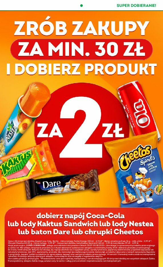 zabka - Gazetka Żabka ważna od 30.07. - 12.08. - page: 7 zabka - Gazetka Żabka ważna od 30.07. - 12.08. - page: 7