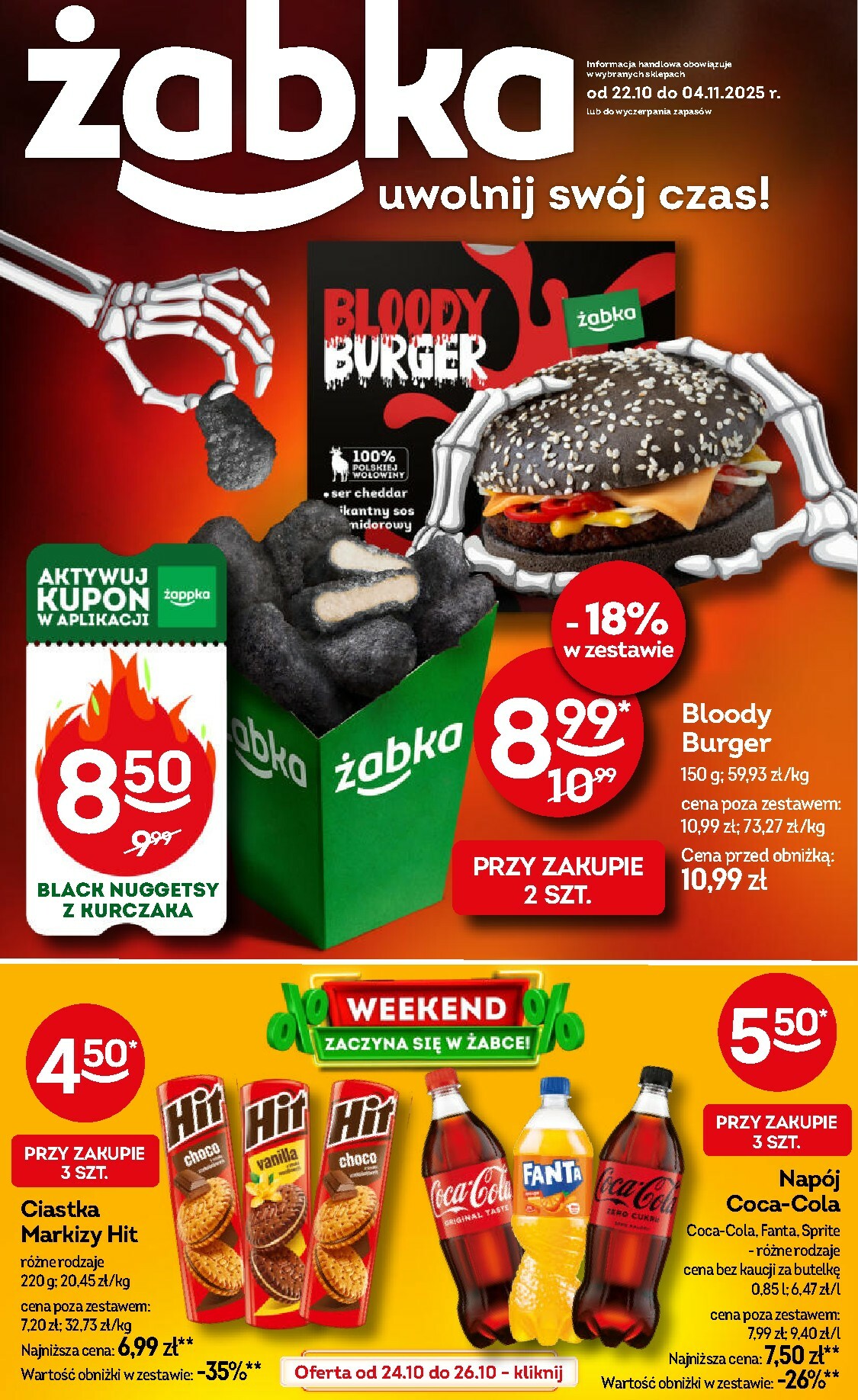 zabka - Gazetka Żabka - ważna od 22.10. do 04.11.