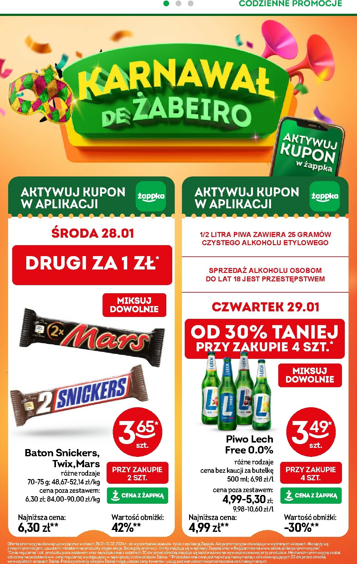 zabka - Gazetka Żabka - ważna od 28.01. do 10.02. - page: 6