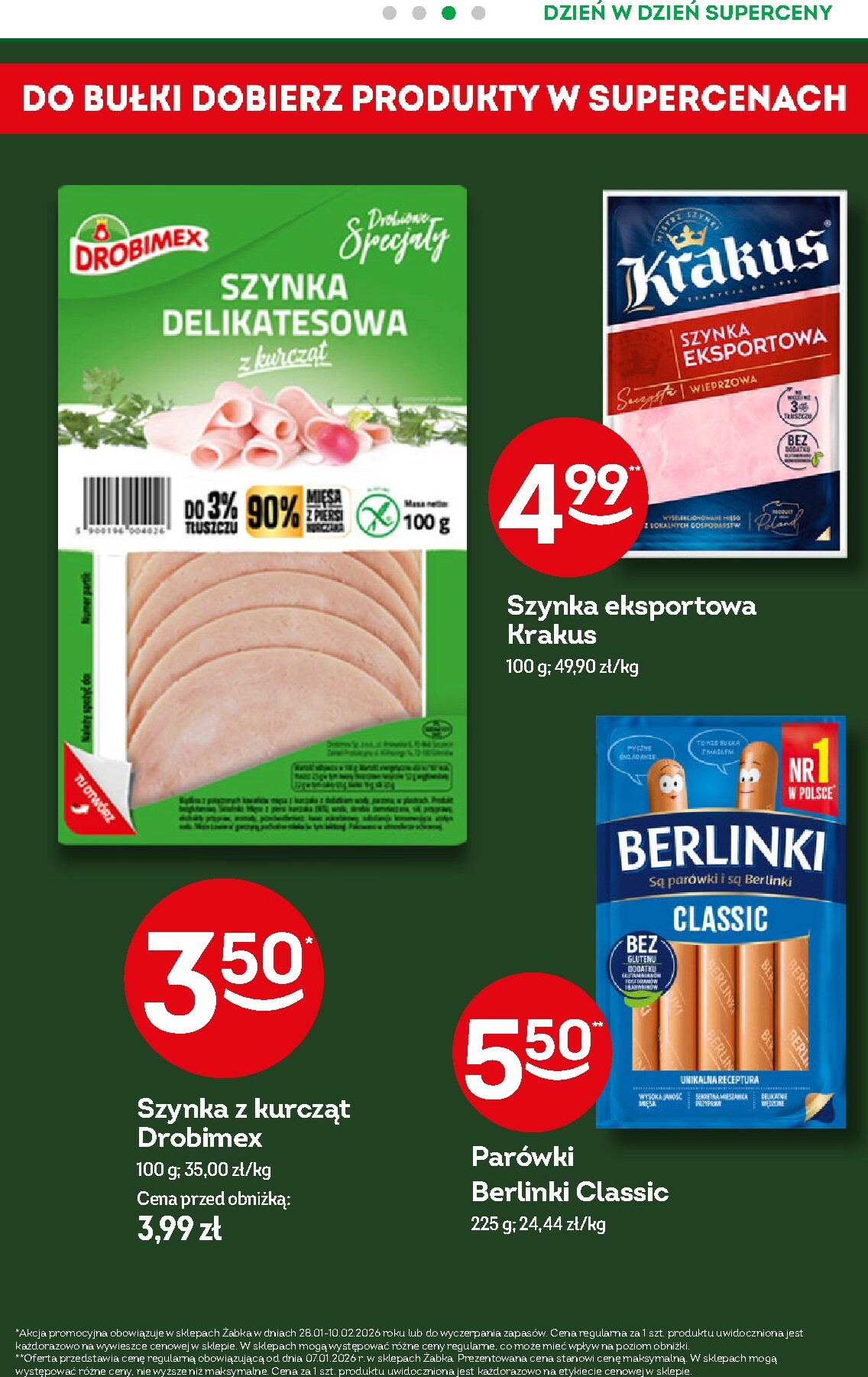 zabka - Gazetka Żabka - ważna od 28.01. do 10.02. - page: 4