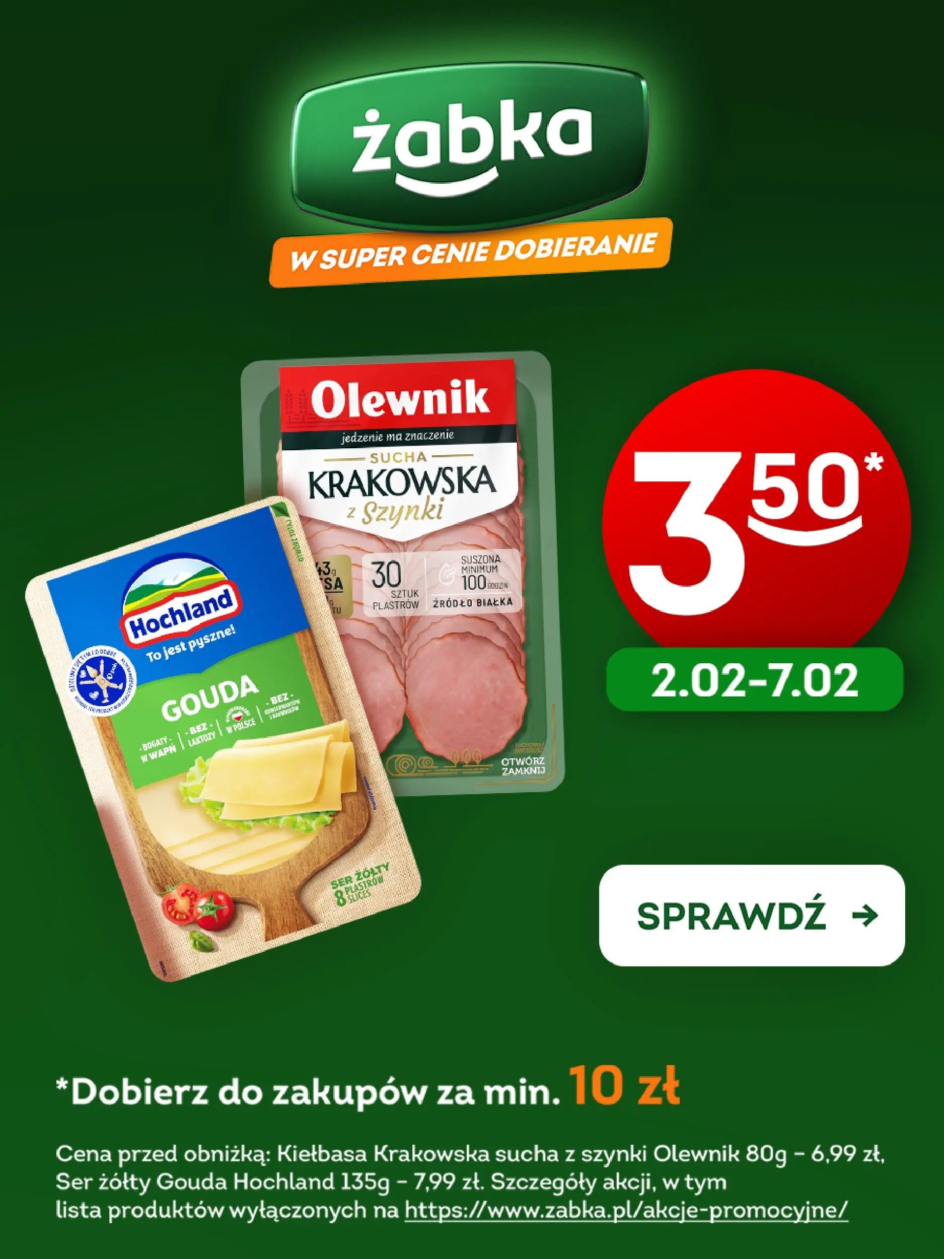 zabka - Gazetka Żabka - Krakowska i Gouda - ważna od 02.02.2026 do 07.02.2026