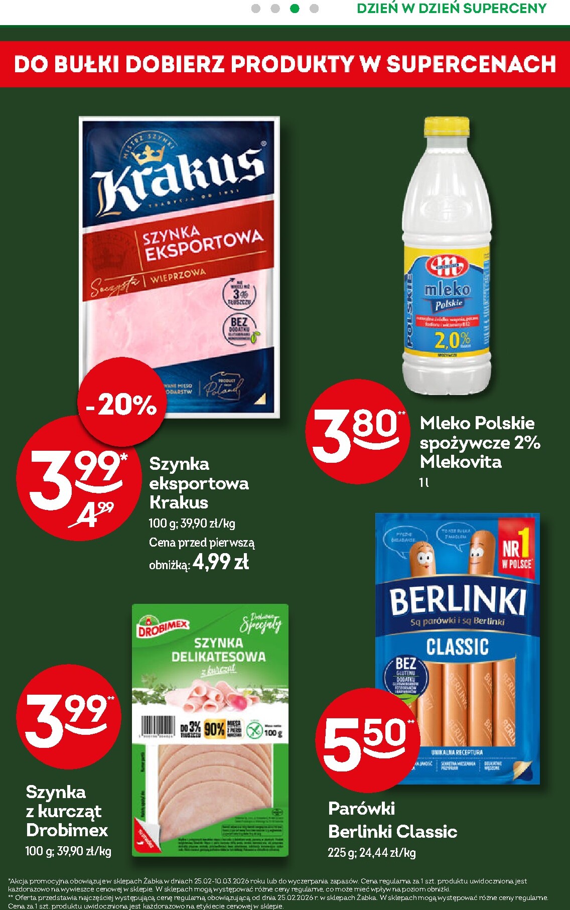 zabka - Gazetka Żabka - ważna od 25.02.2026 do 10.03.2026 - page: 4