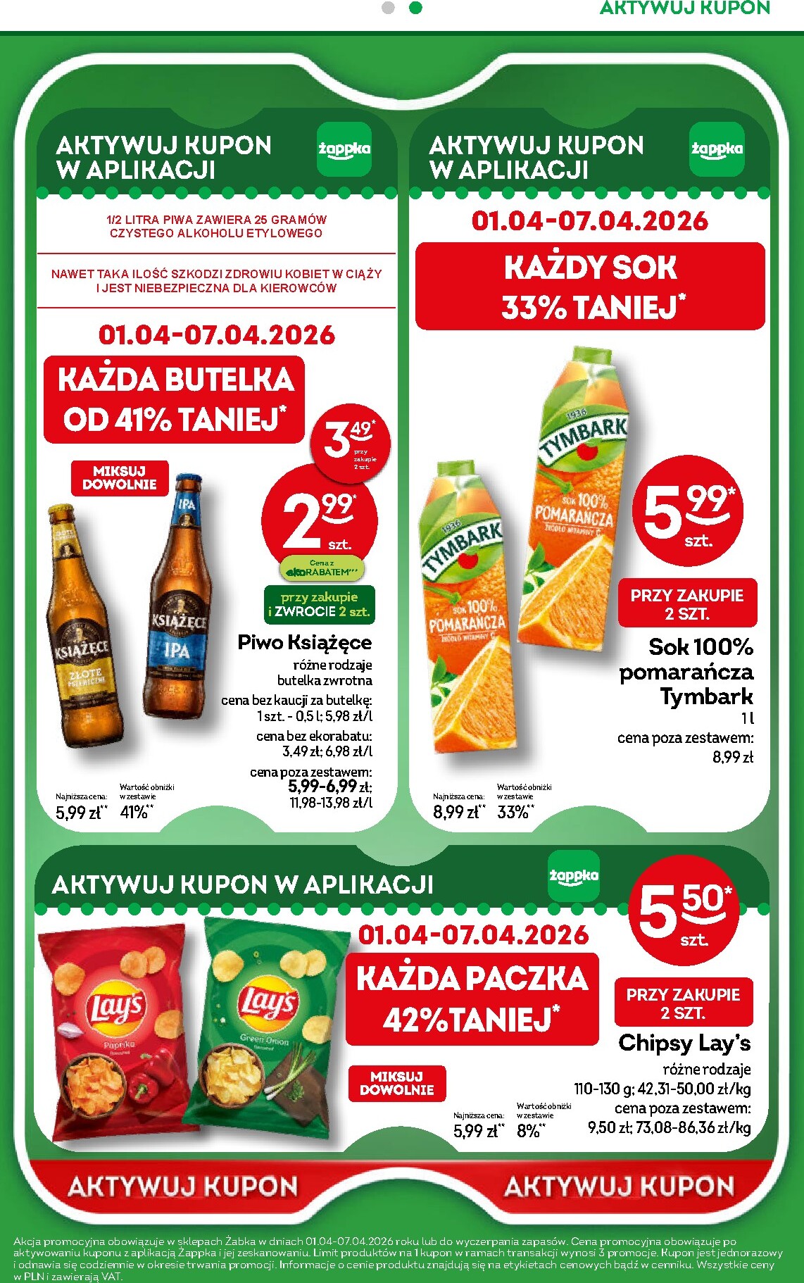 zabka - Gazetka Żabka - ważna od 25.03.2026 do 07.04.2026 - page: 37