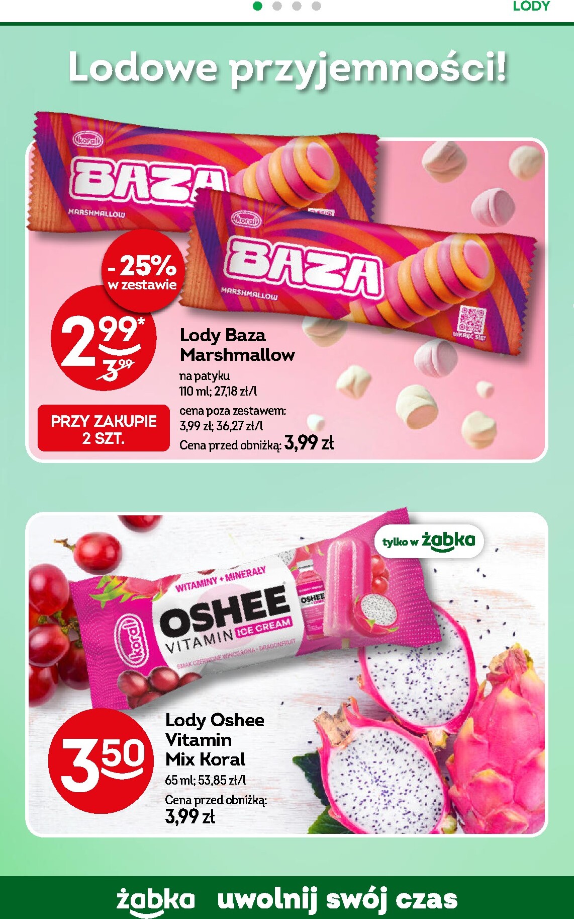 zabka - Gazetka Żabka - ważna od 25.03.2026 do 07.04.2026 - page: 64