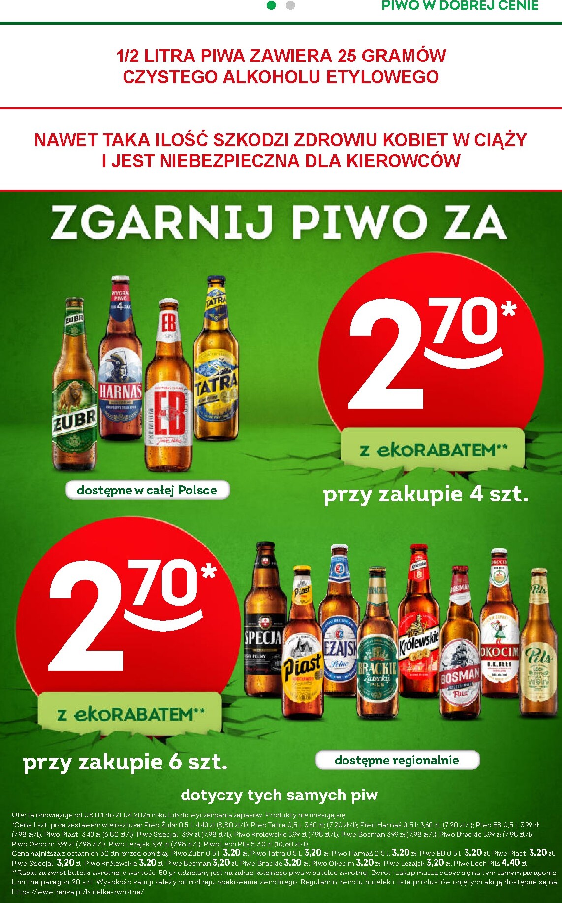 zabka - Aktualna gazetka Żabka ważna od 08.04.2026 do 21.04.2026 - page: 14