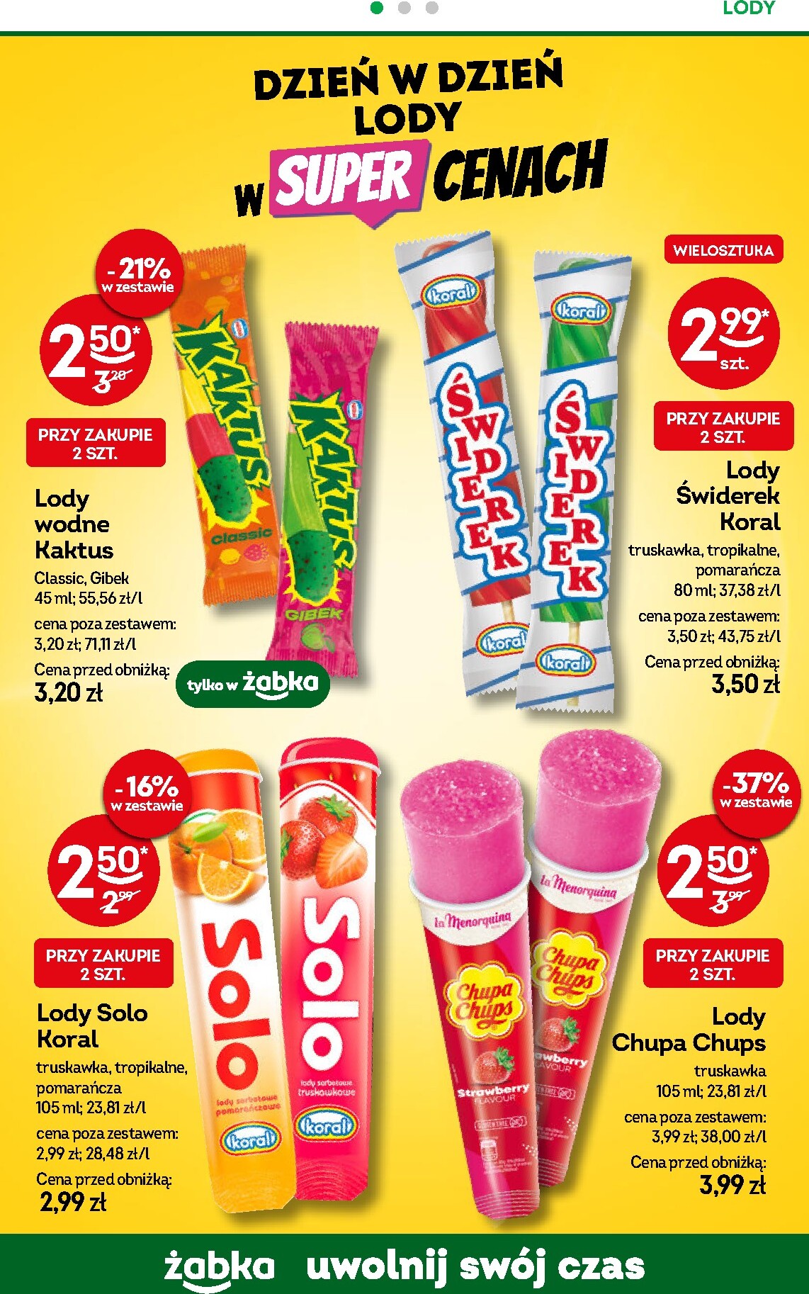 zabka - Aktualna gazetka Żabka ważna od 08.04.2026 do 21.04.2026 - page: 72