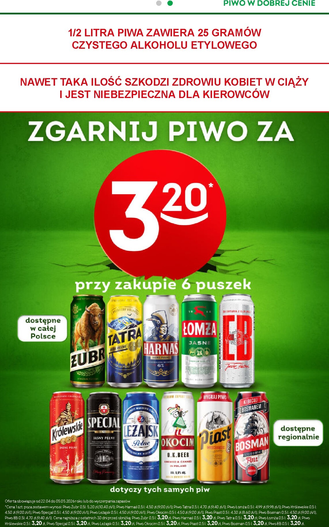 zabka - Aktualna gazetka Żabka ważna od 22.04.2026 do 05.05.2026 - page: 9