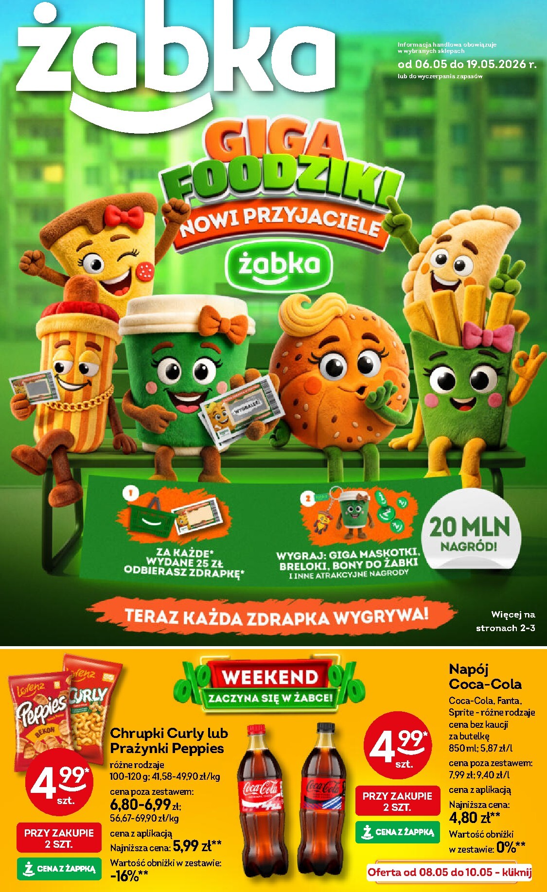 zabka - Aktualna gazetka Żabka ważna od 06.05.2026 do 19.05.2026 - page: 1