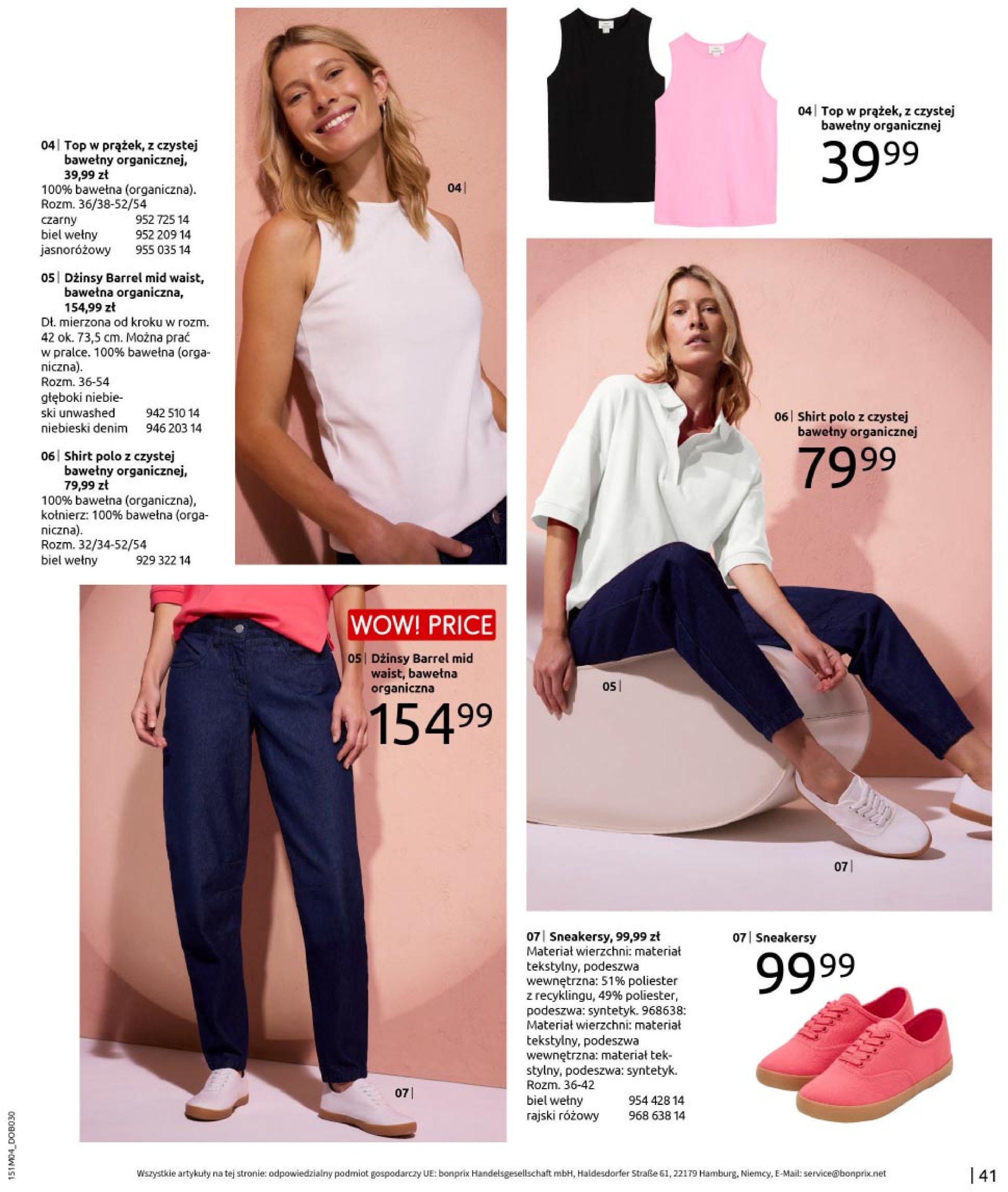bonprix - Bonprix - Hity wiosennej mody gazetka ważna od 23.04. - 31.05. - page: 43 bonprix - Bonprix - Hity wiosennej mody gazetka ważna od 23.04. - 31.05. - page: 43
