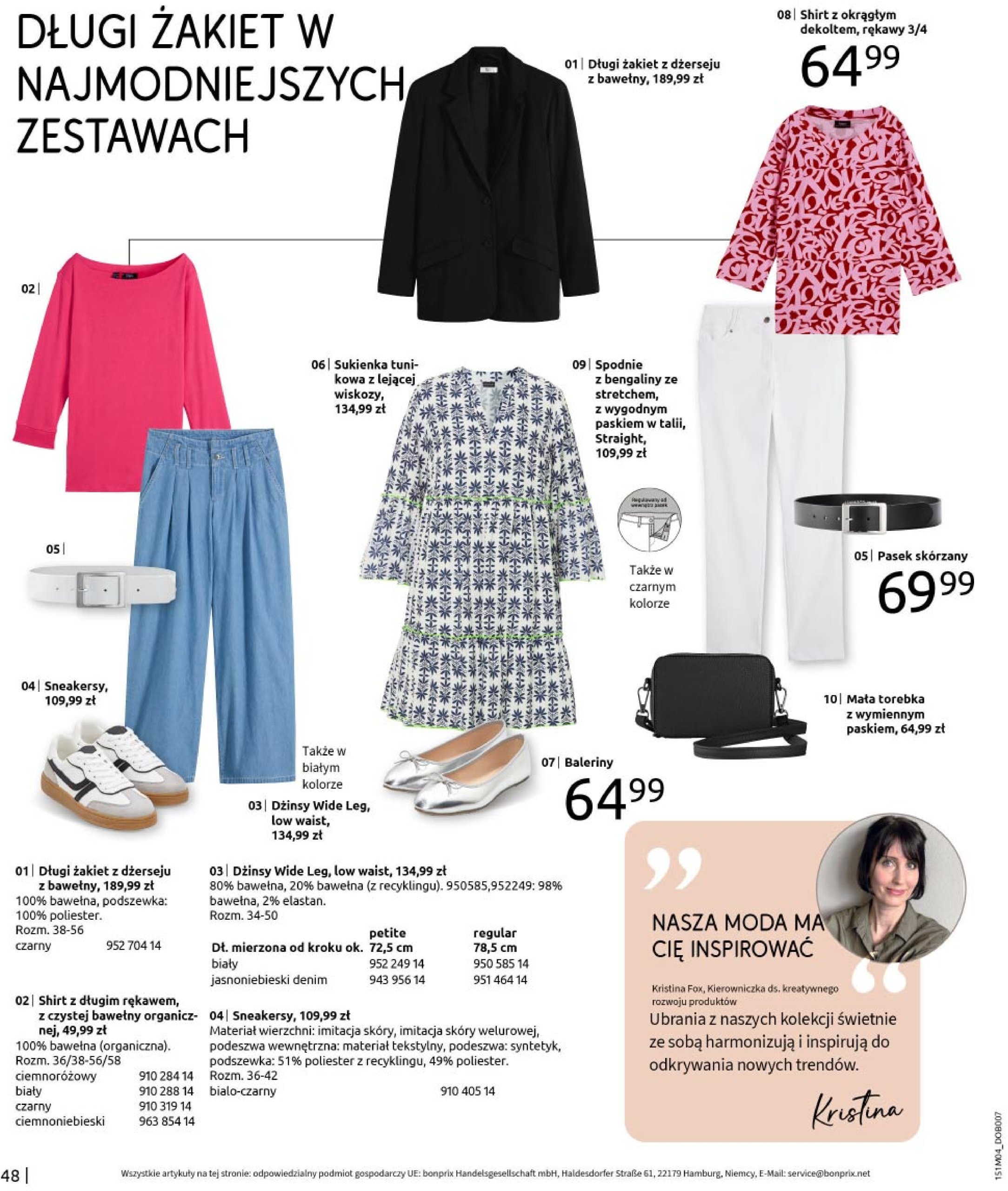 bonprix - Bonprix - Hity wiosennej mody gazetka ważna od 23.04. - 31.05. - page: 50 bonprix - Bonprix - Hity wiosennej mody gazetka ważna od 23.04. - 31.05. - page: 50
