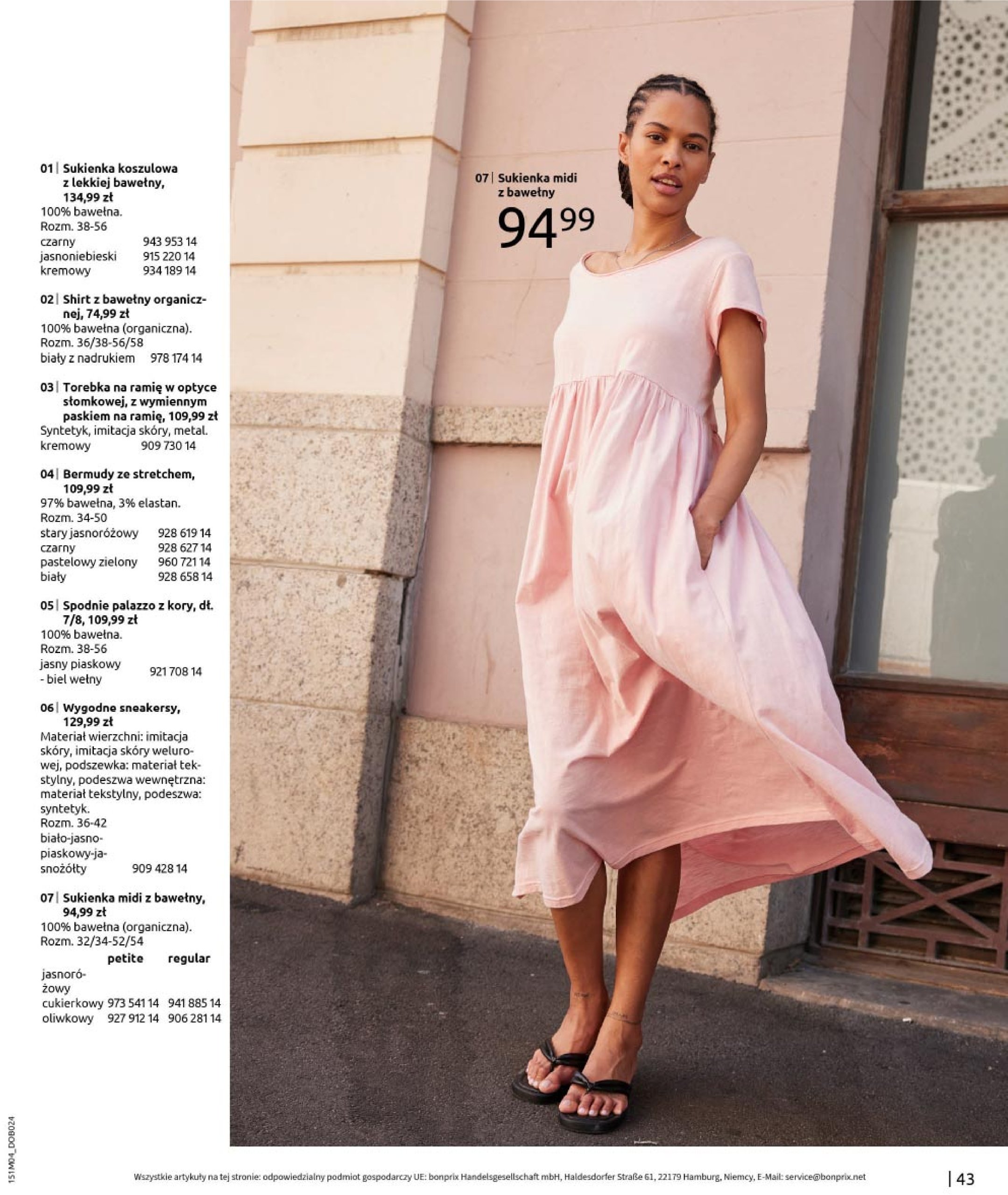 bonprix - Bonprix - Hity wiosennej mody gazetka ważna od 23.04. - 31.05. - page: 45 bonprix - Bonprix - Hity wiosennej mody gazetka ważna od 23.04. - 31.05. - page: 45