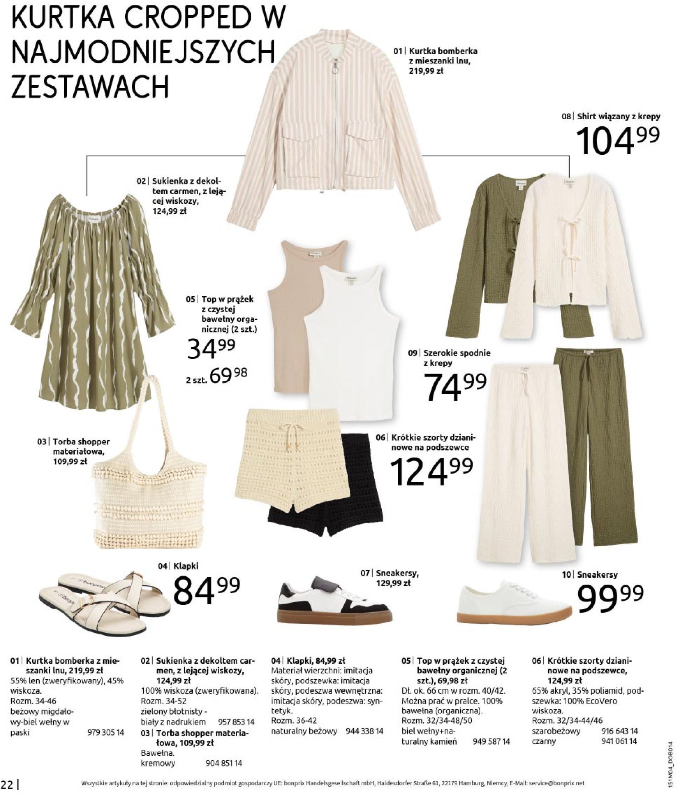 bonprix - Bonprix - Hity wiosennej mody gazetka ważna od 23.04. - 31.05. - page: 24 bonprix - Bonprix - Hity wiosennej mody gazetka ważna od 23.04. - 31.05. - page: 24