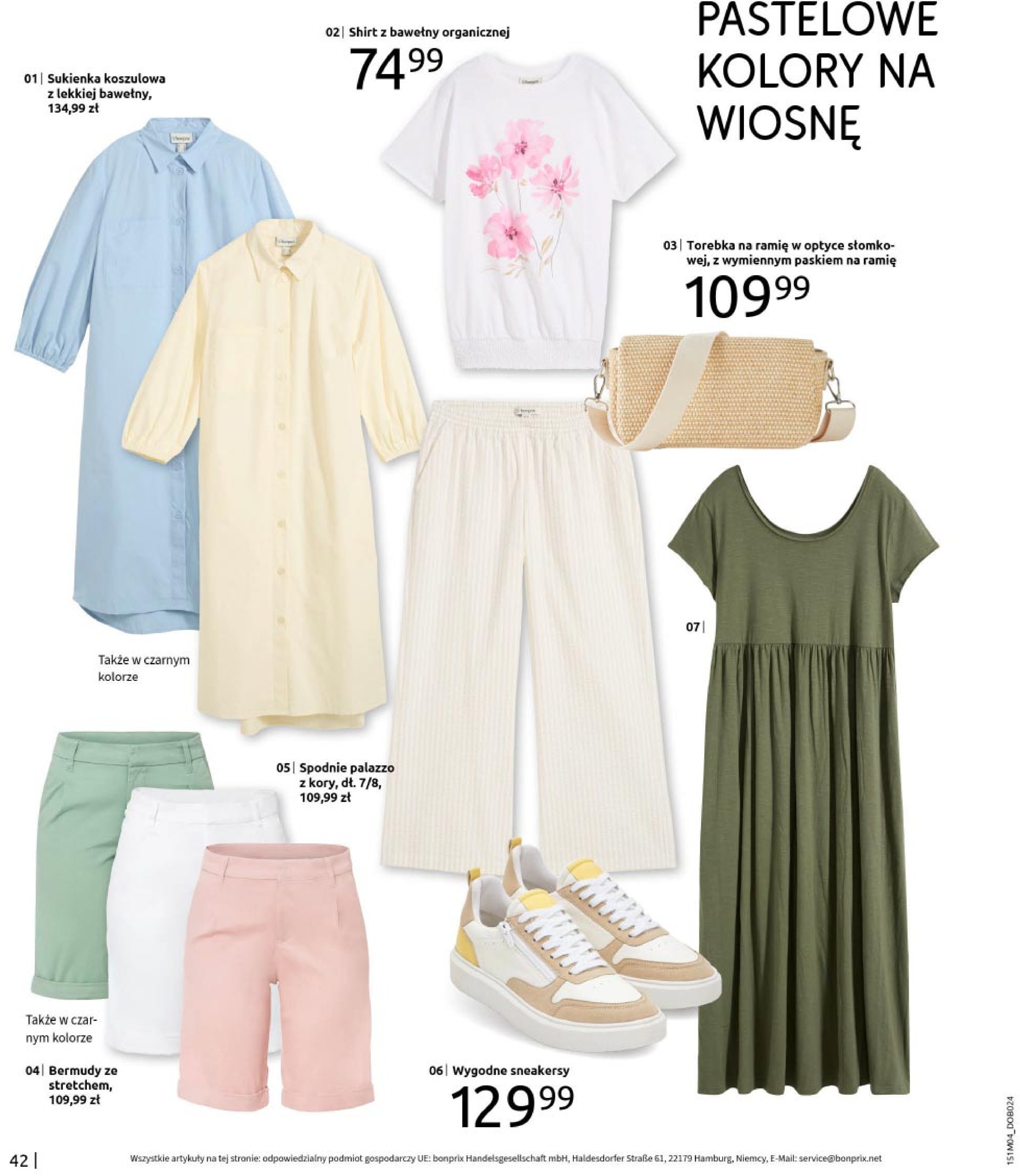 bonprix - Bonprix - Hity wiosennej mody gazetka ważna od 23.04. - 31.05. - page: 44 bonprix - Bonprix - Hity wiosennej mody gazetka ważna od 23.04. - 31.05. - page: 44