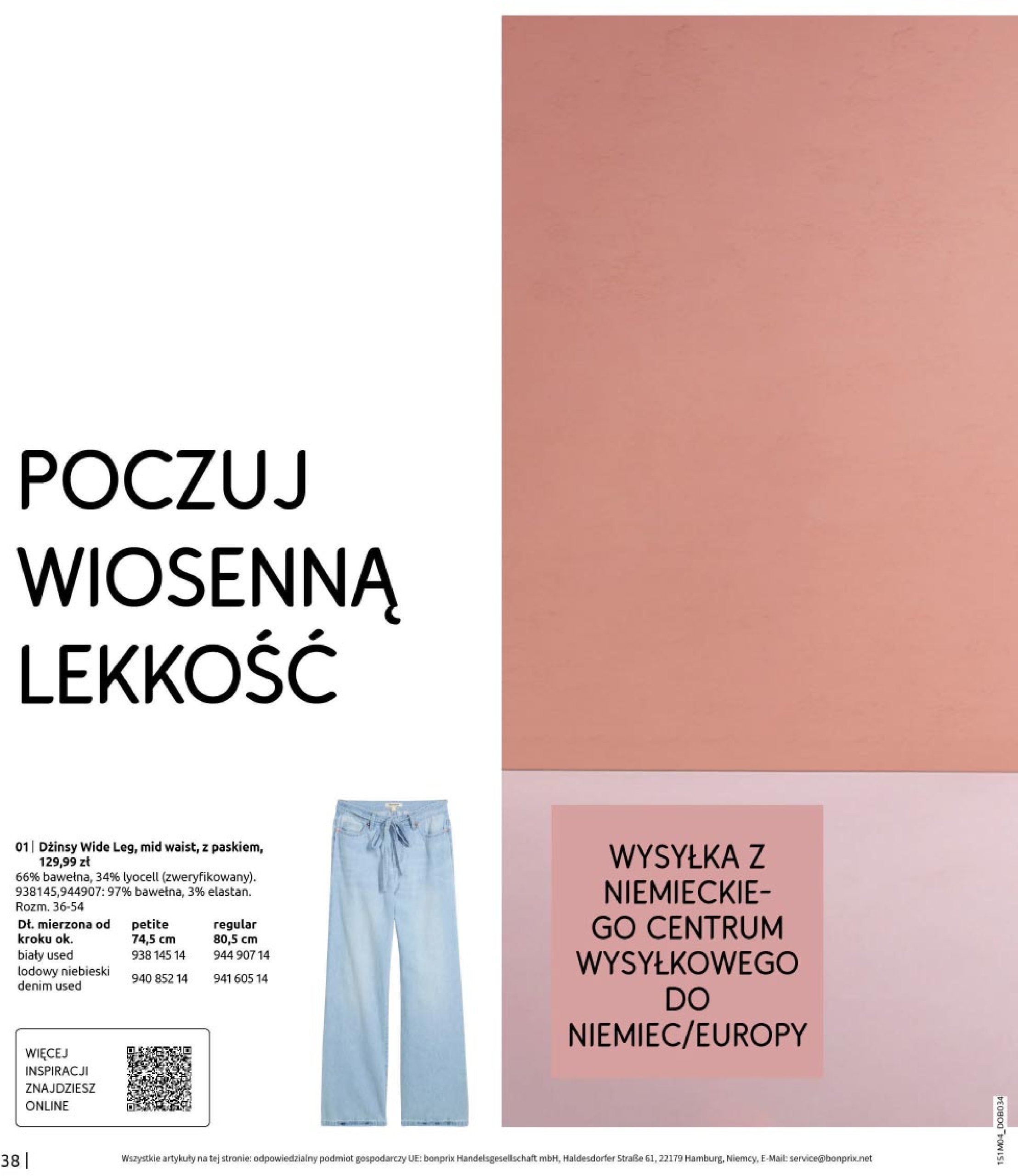 bonprix - Bonprix - Hity wiosennej mody gazetka ważna od 23.04. - 31.05. - page: 40 bonprix - Bonprix - Hity wiosennej mody gazetka ważna od 23.04. - 31.05. - page: 40
