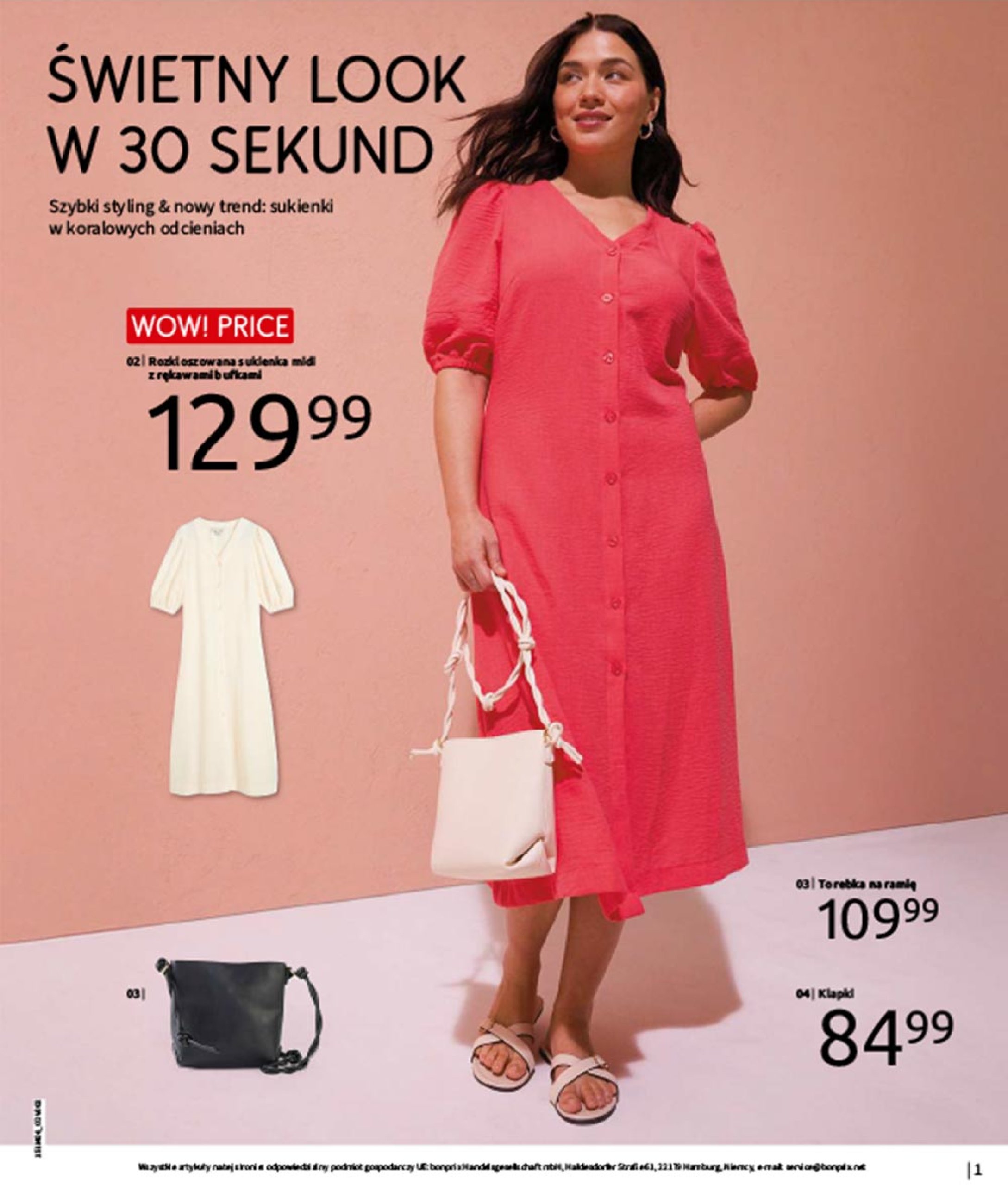 bonprix - Bonprix - Hity wiosennej mody gazetka ważna od 23.04. - 31.05. - page: 3 bonprix - Bonprix - Hity wiosennej mody gazetka ważna od 23.04. - 31.05. - page: 3