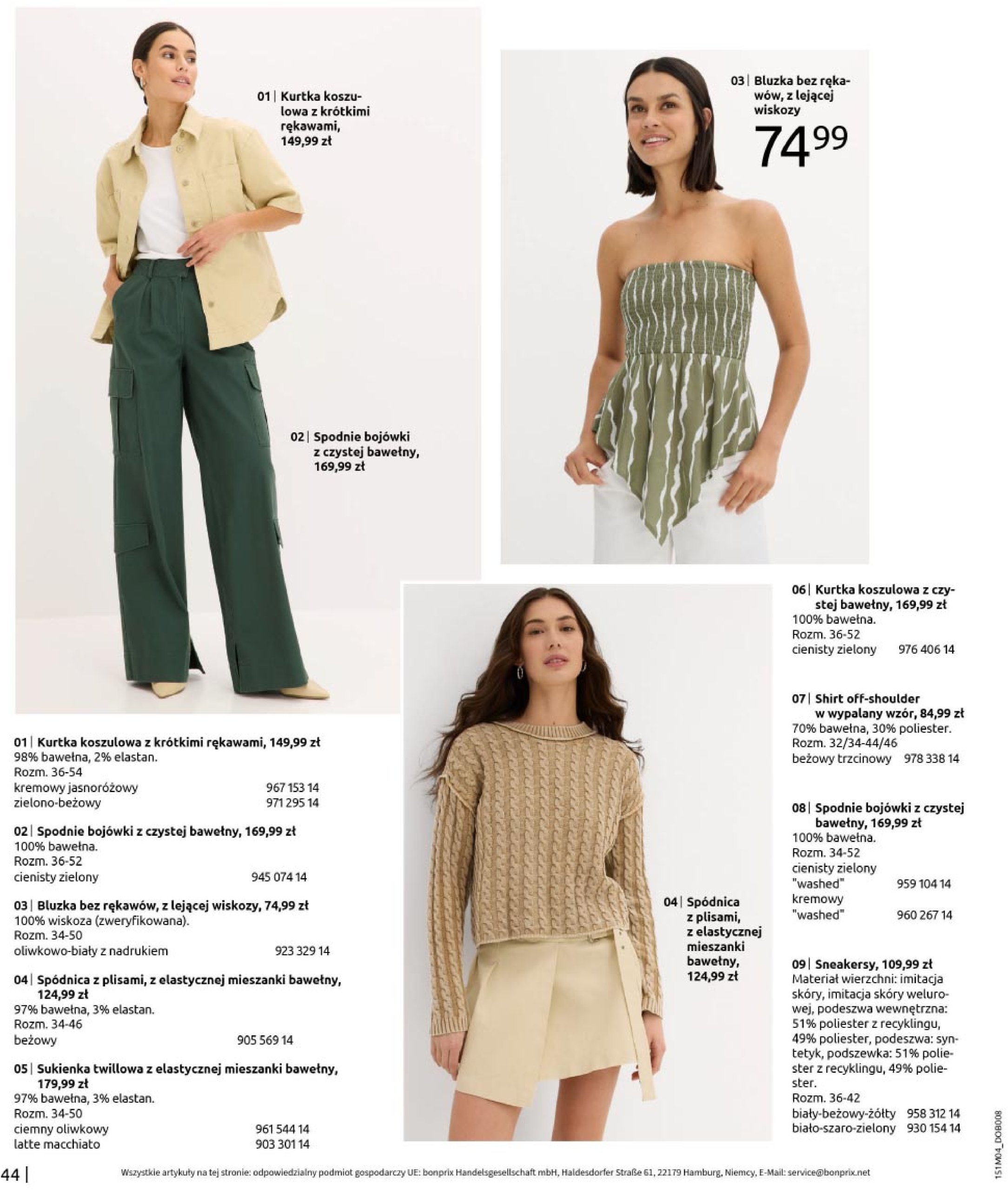 bonprix - Bonprix - Hity wiosennej mody gazetka ważna od 23.04. - 31.05. - page: 46 bonprix - Bonprix - Hity wiosennej mody gazetka ważna od 23.04. - 31.05. - page: 46
