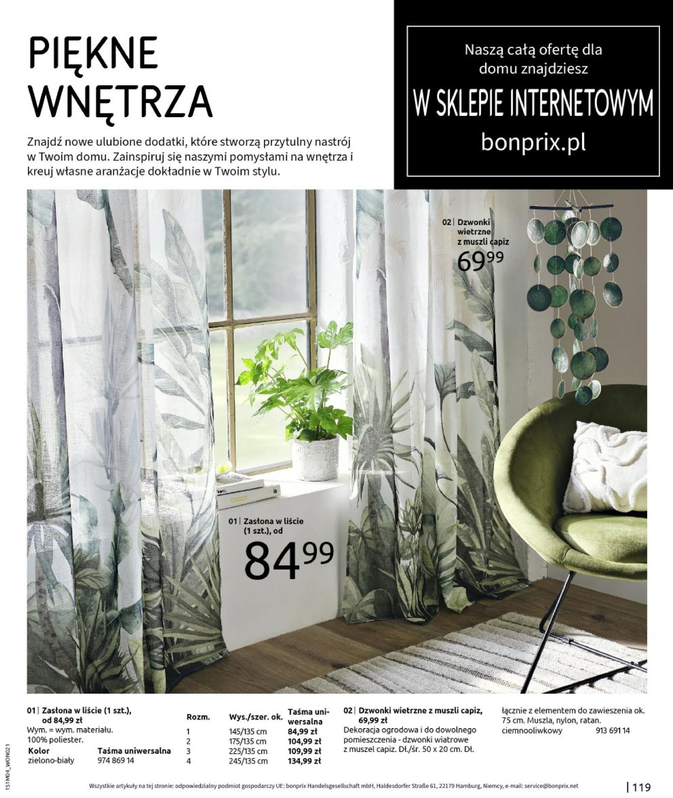 bonprix - Bonprix - Hity wiosennej mody gazetka ważna od 23.04. - 31.05. - page: 121 bonprix - Bonprix - Hity wiosennej mody gazetka ważna od 23.04. - 31.05. - page: 121