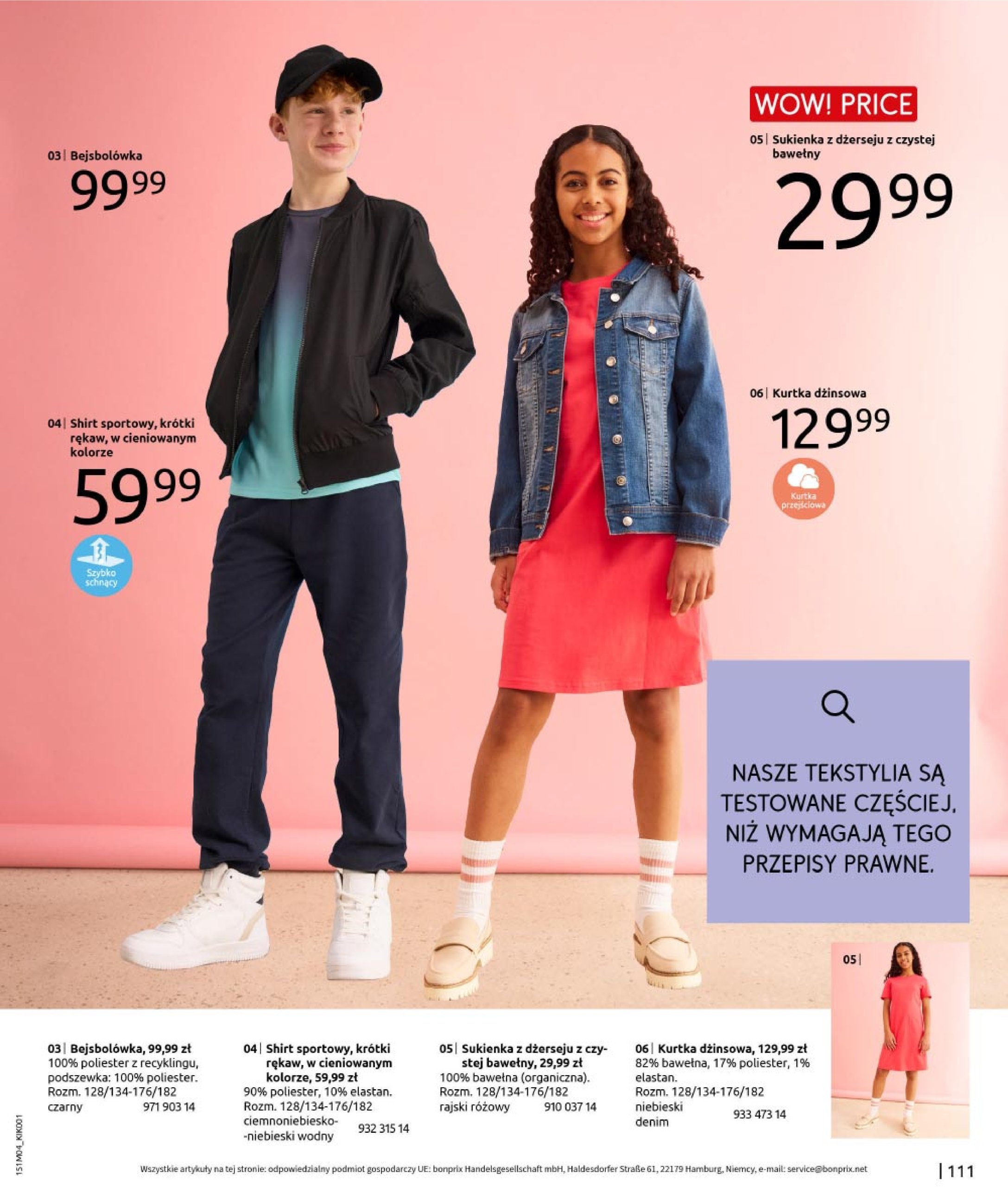 bonprix - Bonprix - Hity wiosennej mody gazetka ważna od 23.04. - 31.05. - page: 113 bonprix - Bonprix - Hity wiosennej mody gazetka ważna od 23.04. - 31.05. - page: 113
