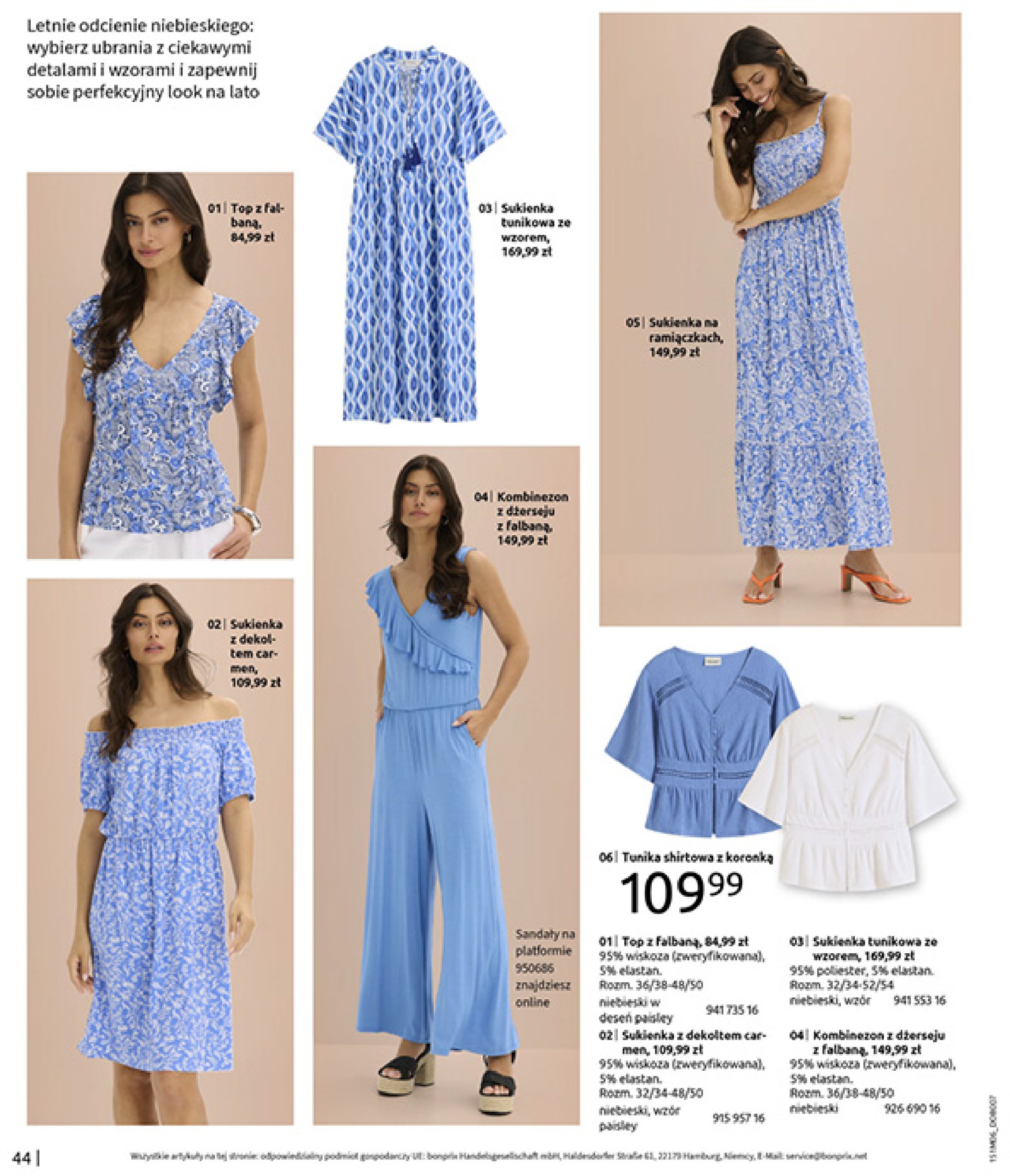 bonprix - Gazetka Bonprix - Modny Luz ważna od 16.07. - 25.08. - page: 46 bonprix - Gazetka Bonprix - Modny Luz ważna od 16.07. - 25.08. - page: 46