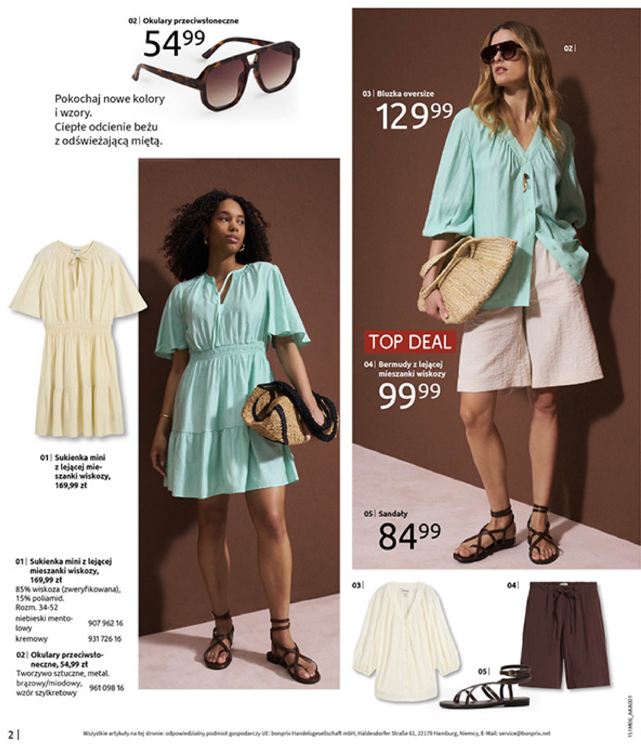 bonprix - Gazetka Bonprix - Modny Luz ważna od 16.07. - 25.08. - page: 4 bonprix - Gazetka Bonprix - Modny Luz ważna od 16.07. - 25.08. - page: 4