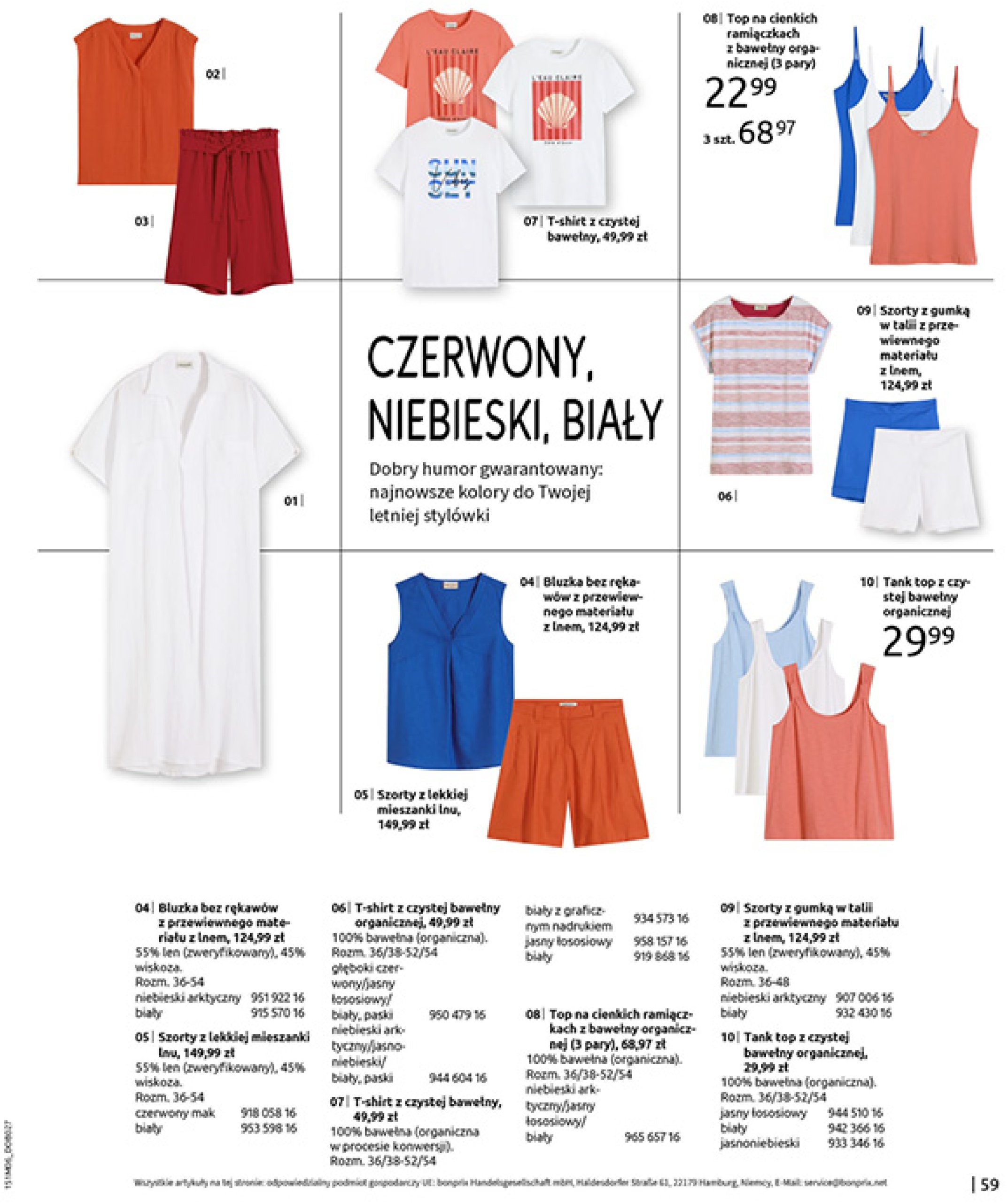 bonprix - Gazetka Bonprix - Modny Luz ważna od 16.07. - 25.08. - page: 61 bonprix - Gazetka Bonprix - Modny Luz ważna od 16.07. - 25.08. - page: 61