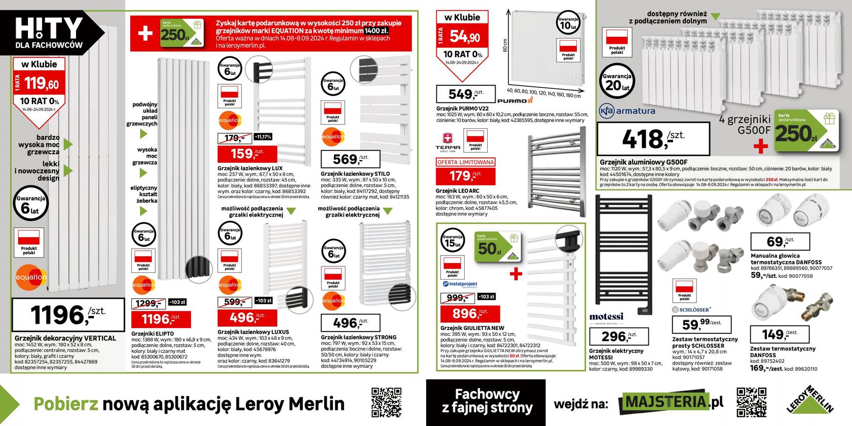 leroy-merlin - Aktualna Leroy Merlin - HITY dla fachowców i nie tylko gazetka ważna od 14.08. - 24.09. - page: 12