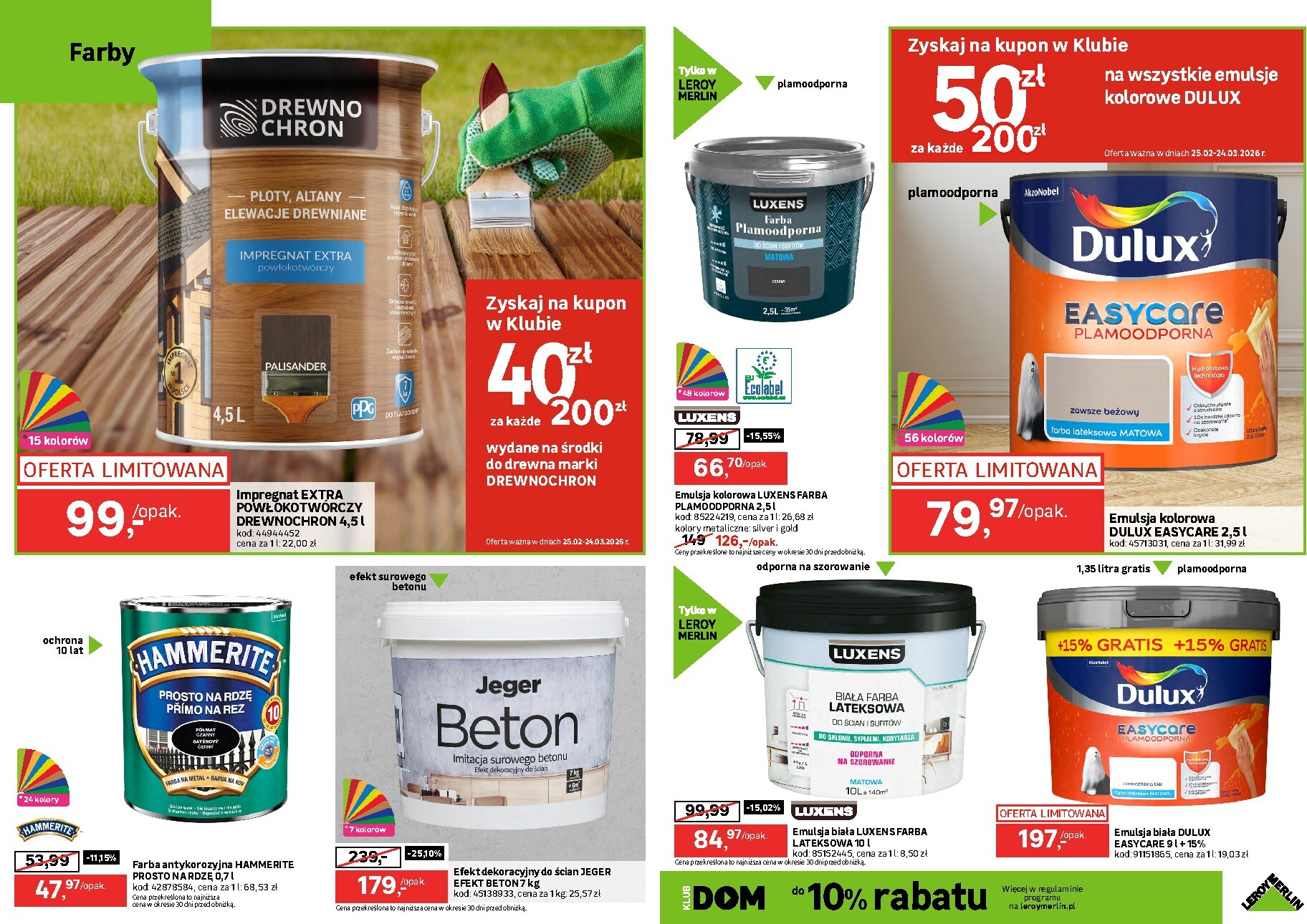 leroy-merlin - Gazetka Leroy Merlin - ważna od 25.02.2026 do 24.03.2026 - page: 8