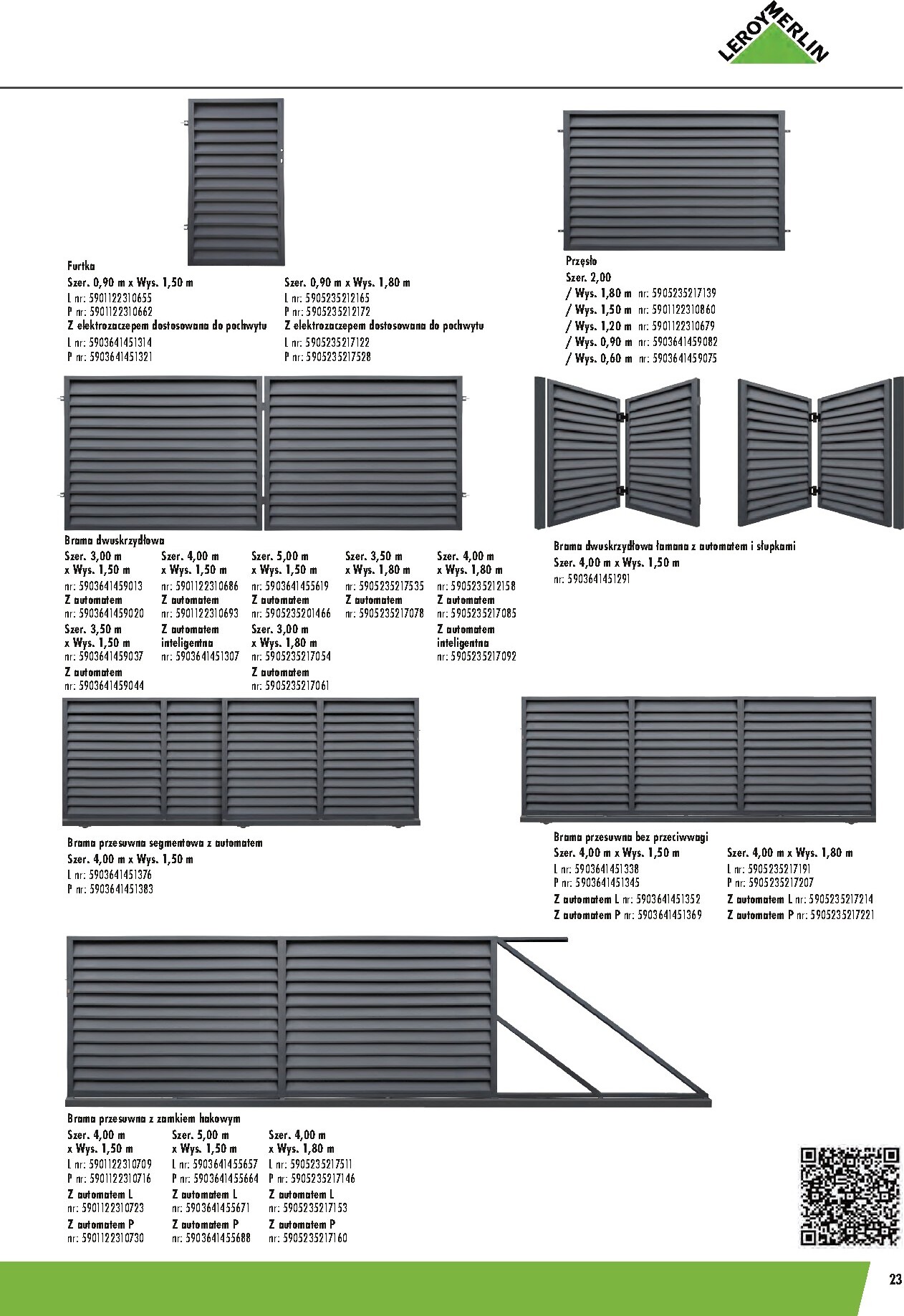 leroy-merlin - Gazetka Leroy Merlin - Ogrodzenie Polbram - ważna od 15.03.2026 do 31.12.2026 - page: 23