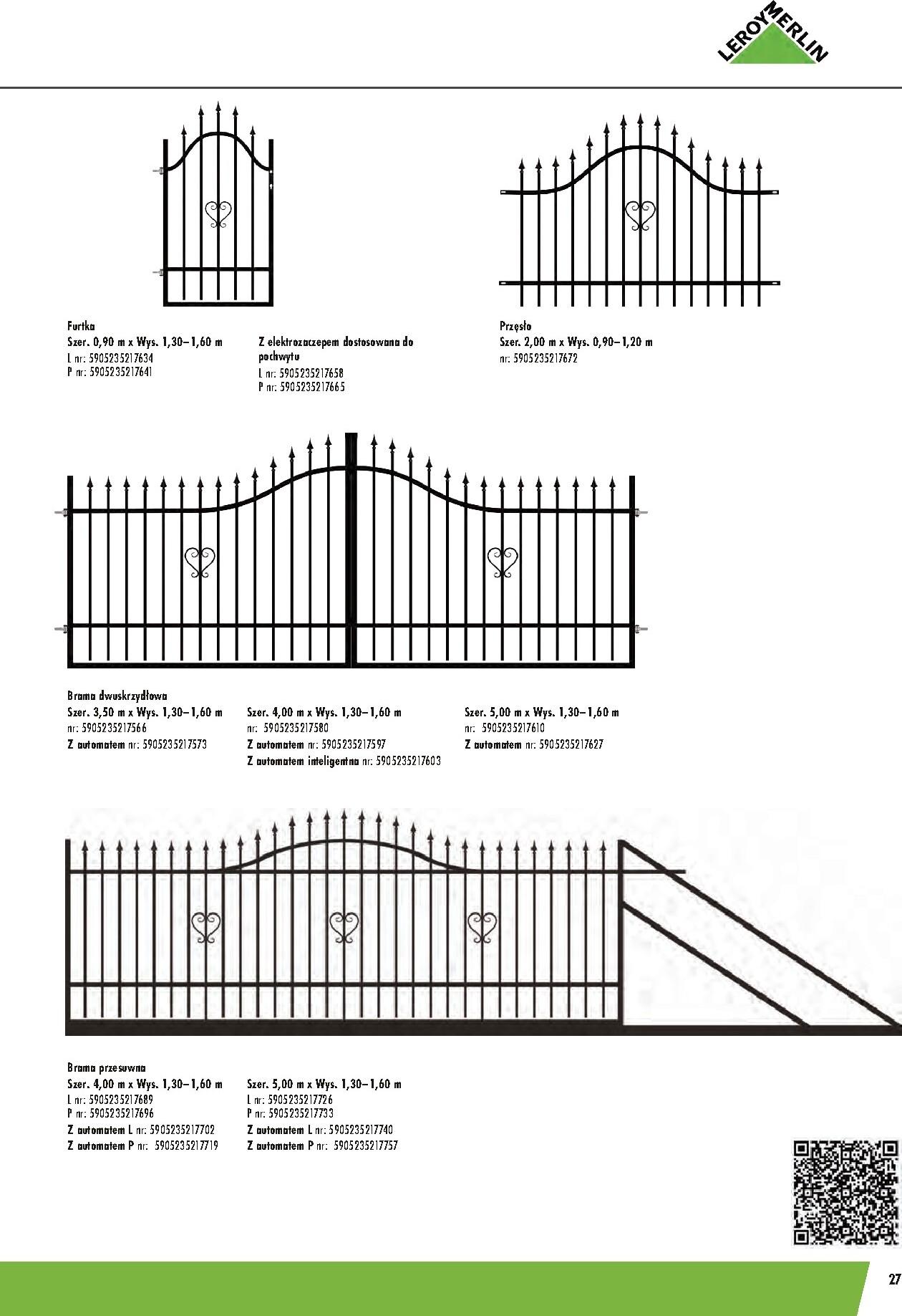 leroy-merlin - Gazetka Leroy Merlin - Ogrodzenie Polbram - ważna od 15.03.2026 do 31.12.2026 - page: 27